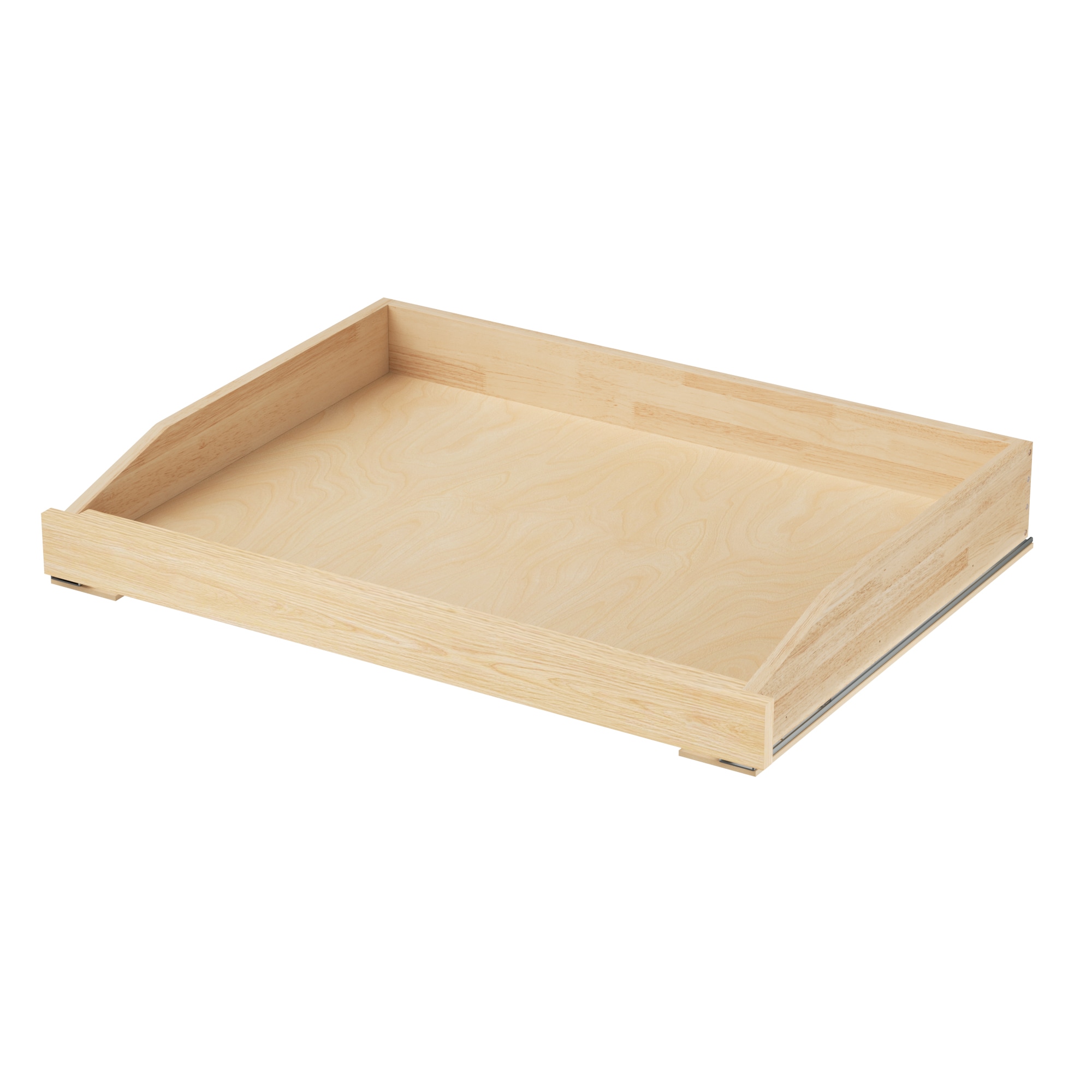 Stowcraft Wooden Pull-Out Cabinet Shelf Organizer with Soft Close 28.5-W x 21-in D Cabinet Drawers Slide Out for Kitchen Base Cabinet