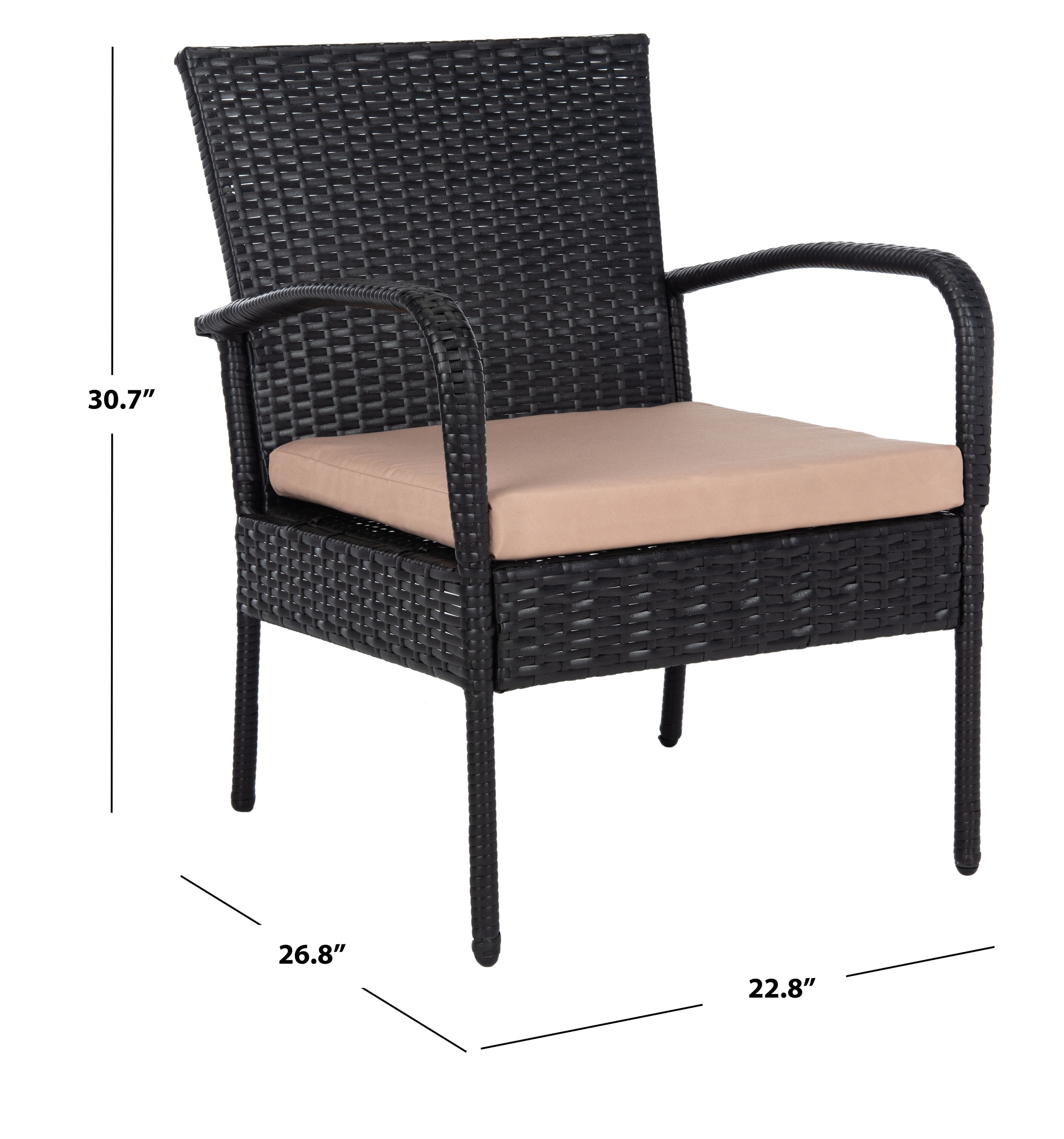 Safavieh PAT9009A Patio-Conversation-Sets - View #6