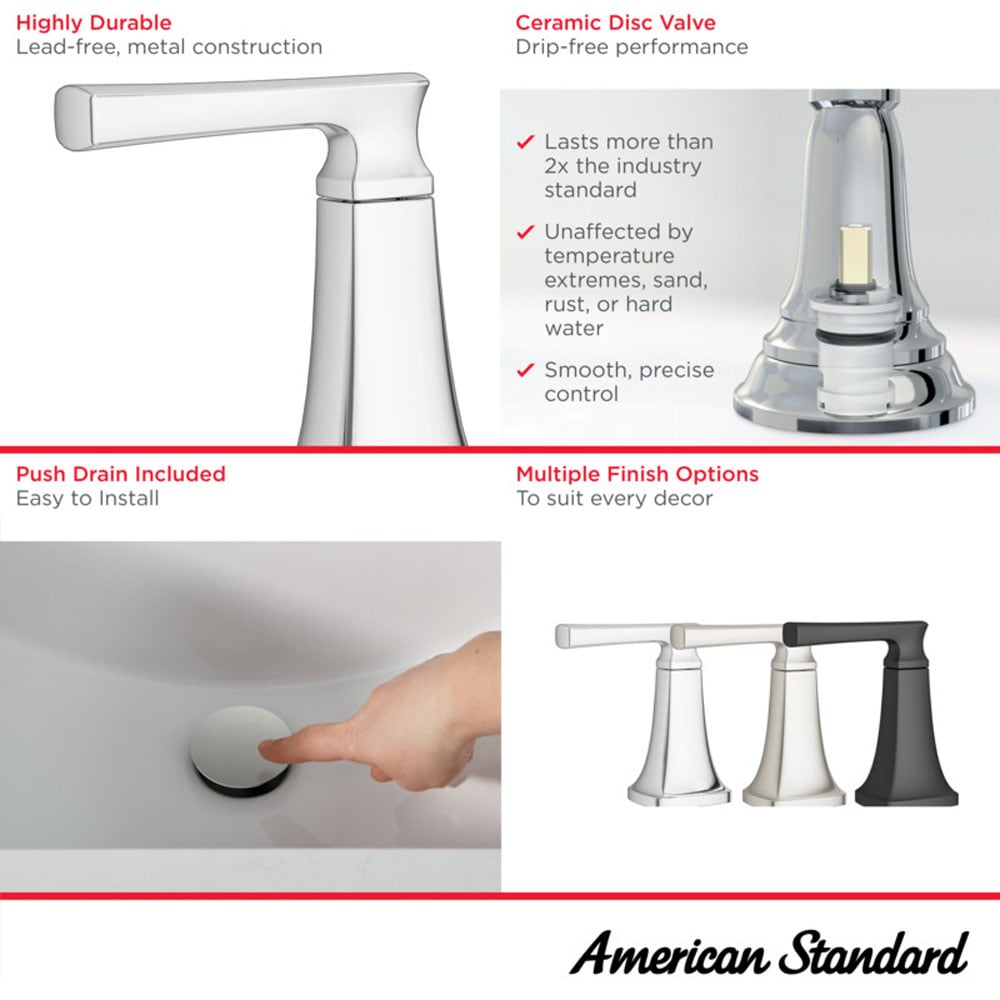 American Standard 7426801.002 Lavatory-Faucets - View #7