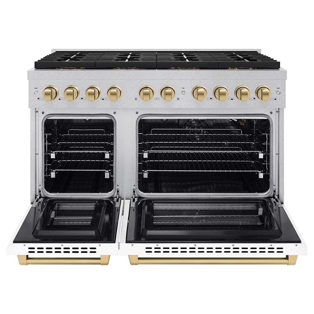 ZLINE KITCHEN & BATH PSGRSZ-WM-48-CB Double-Oven-Gas-Ranges - View #2