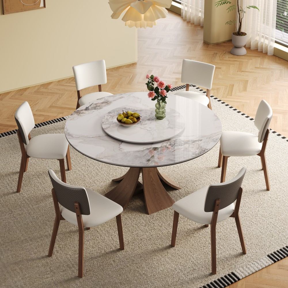 Coolbibila SALLY-TABLE-WHITE Dining-Tables - View #2