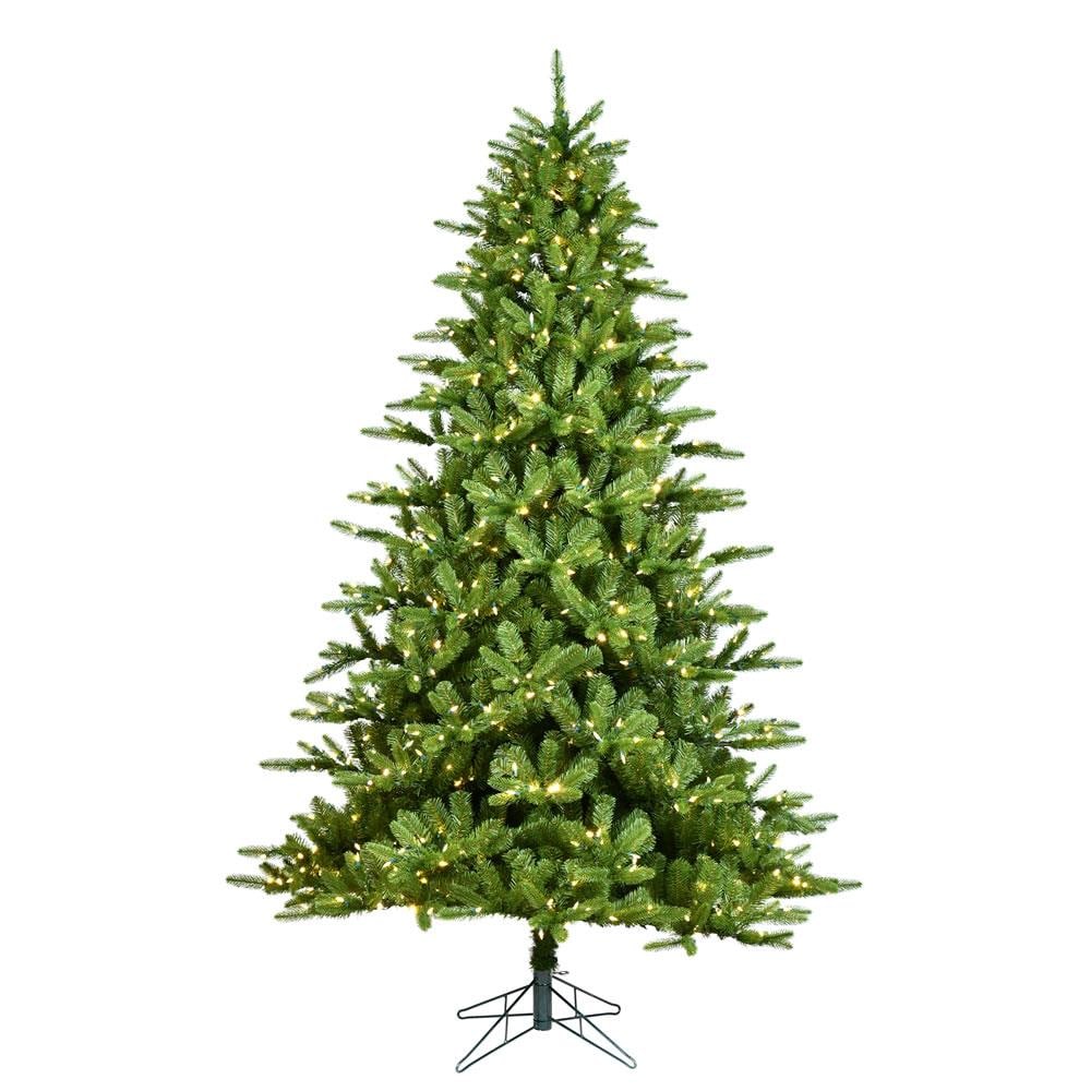 Vickerman A187267LED8FCEZ 6.5-Feet Pre-lit Artificial Christmas Tree with Multicolor LED Lights