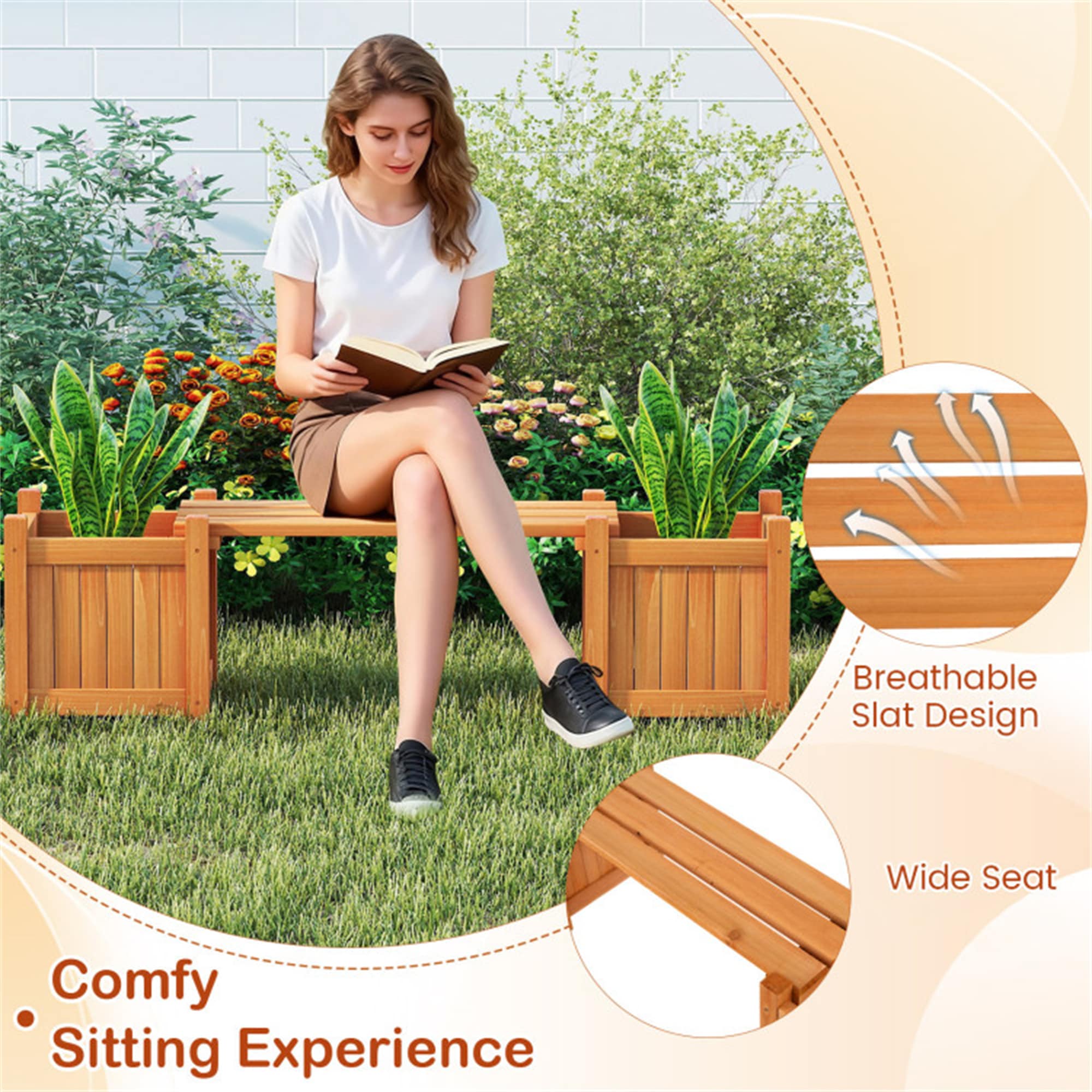 BABOOM BOM-T4164BK-CO Raised-Planter-Boxes - View #6