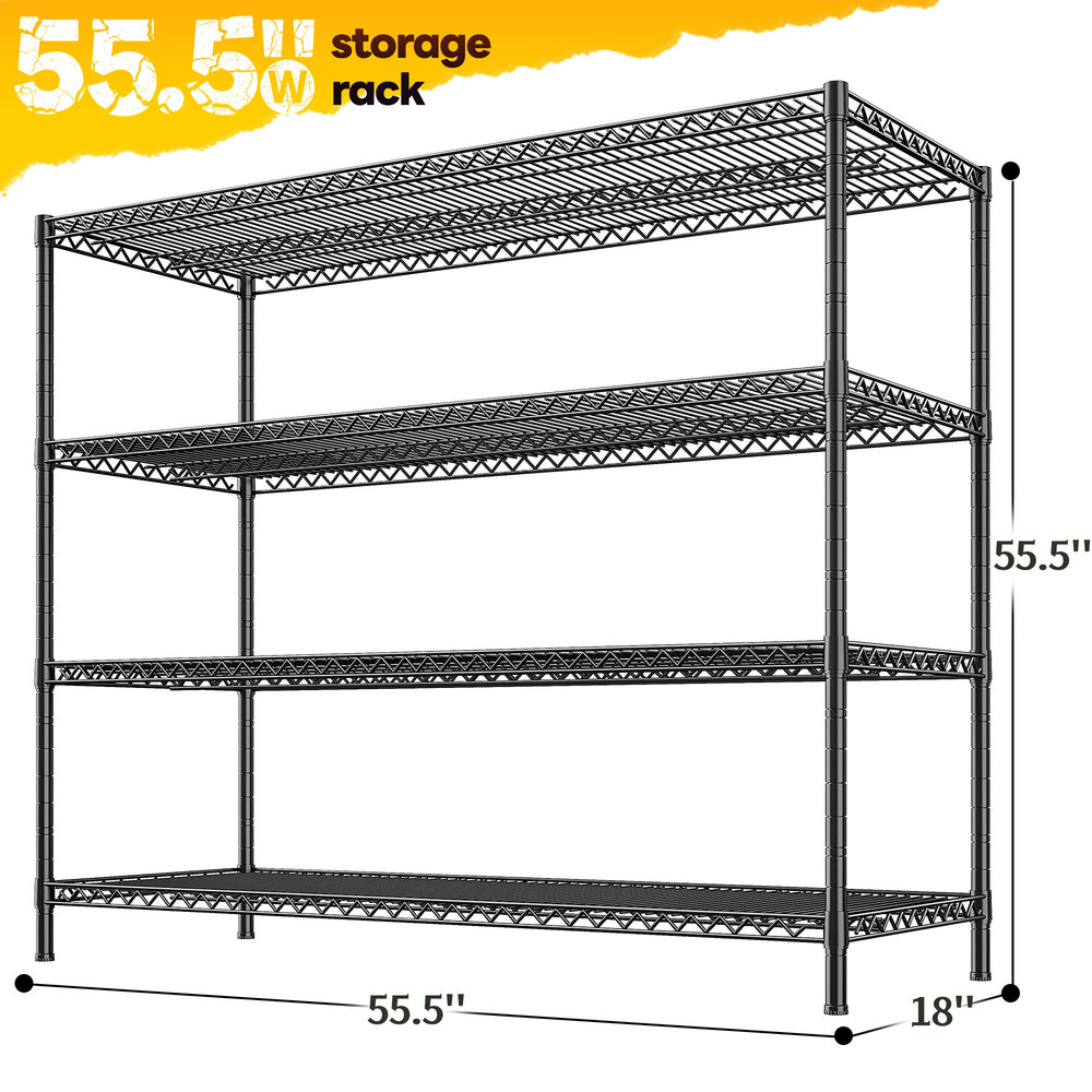 Raybee RBBT140W4LMLE Free-Standing-Shelving - View #2
