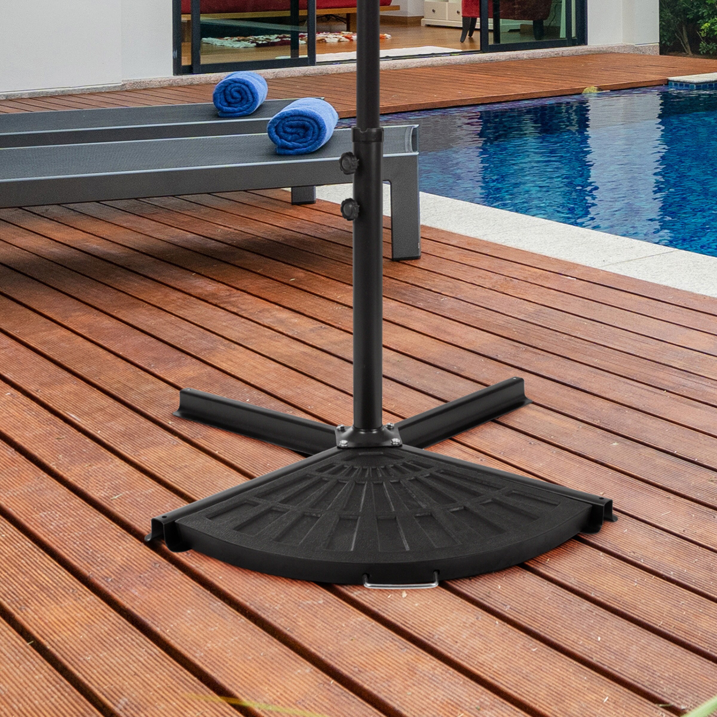 Pure Garden 50-LG1355 Umbrella-Bases - View #11