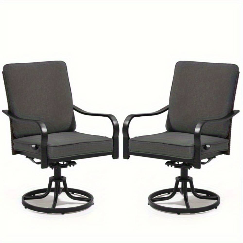 U-HOMY LY-172GY-OT Patio-Chairs - View #2