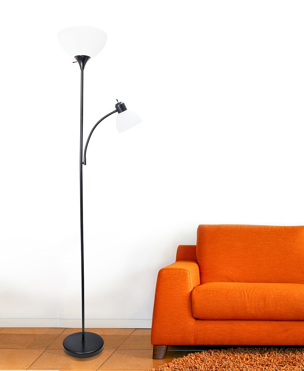 Simple Designs LF2000-BLK-2PK floorlamps - View #5