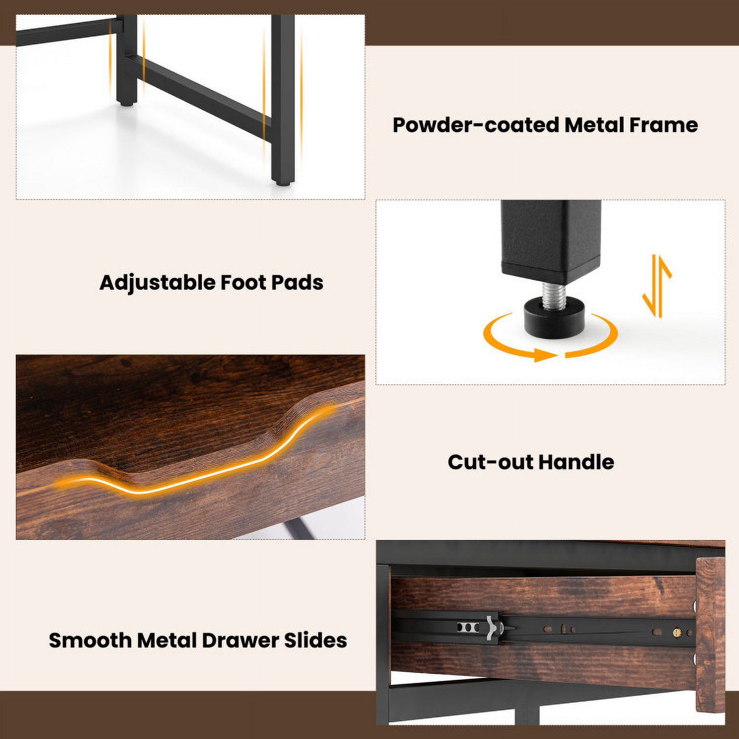 VERYKE 7848543625556 desks - View #7