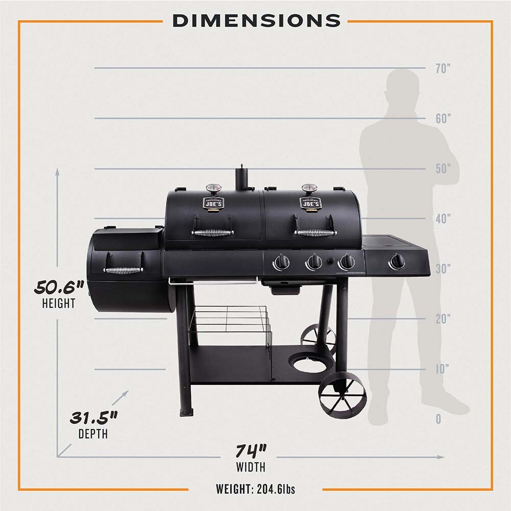 Oklahoma Joe's 15202029 Combo-Grills - View #10
