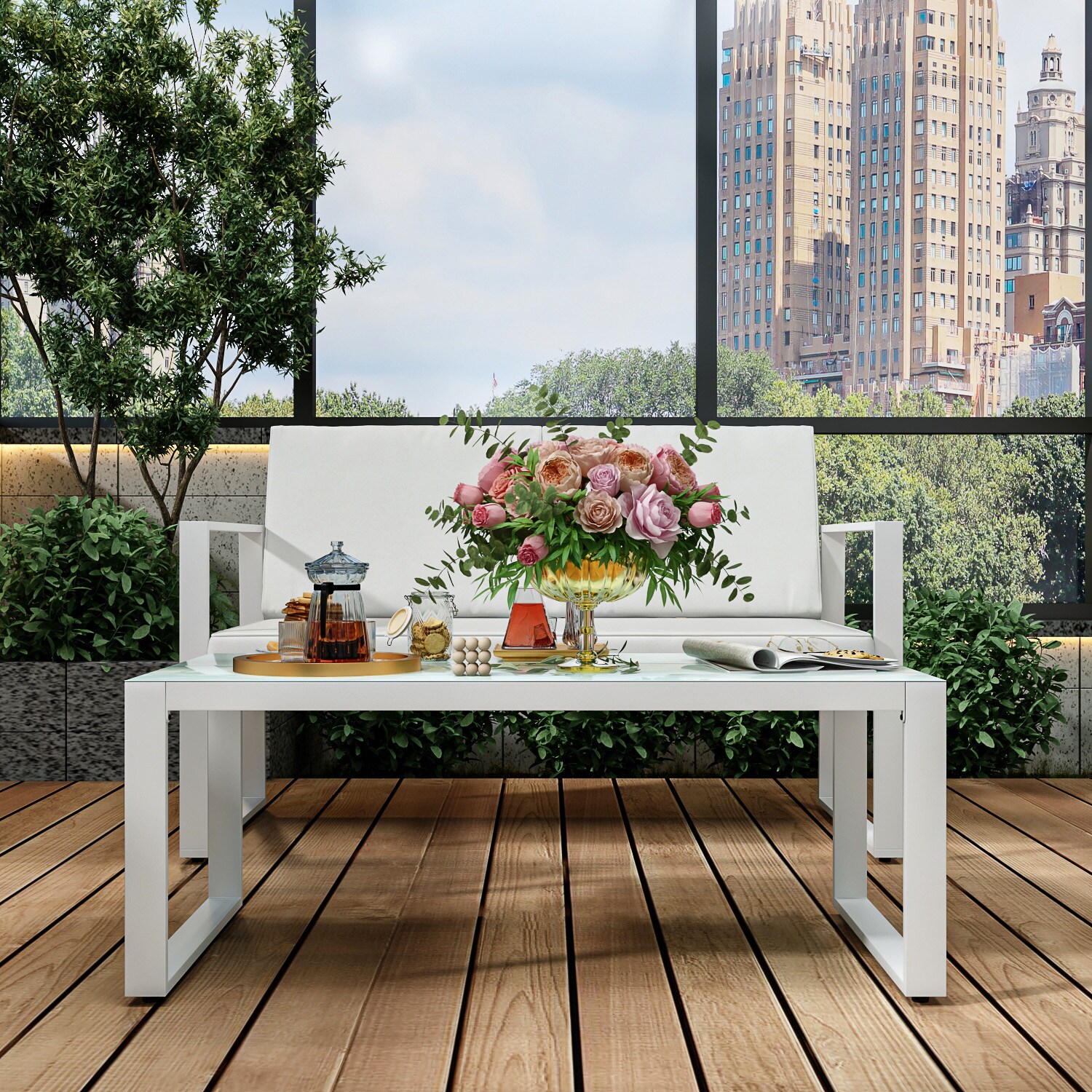 MIDHAM KF170301-02 Patio-Conversation-Sets - View #2