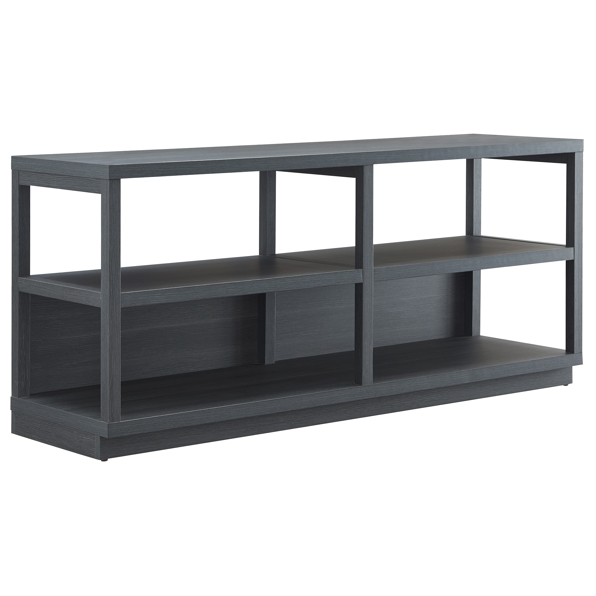 Hailey Home TV1266 Thalia Transitional Charcoal Gray TV stand ( Accommodates TVs up to 70-in )
