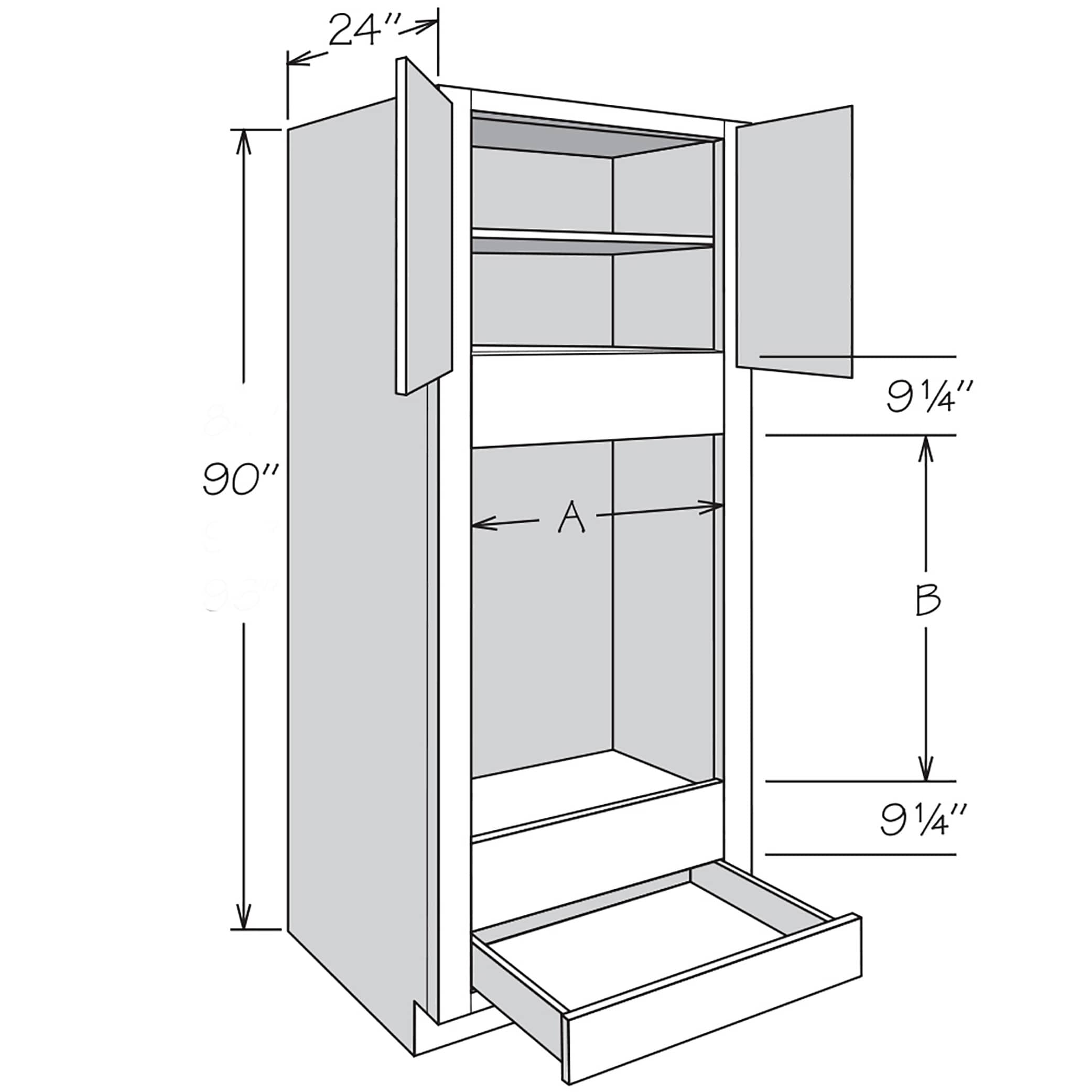 Shenandoah PRO Express SPE 90MPS-65332 Cabinets-Kitchen - View #12
