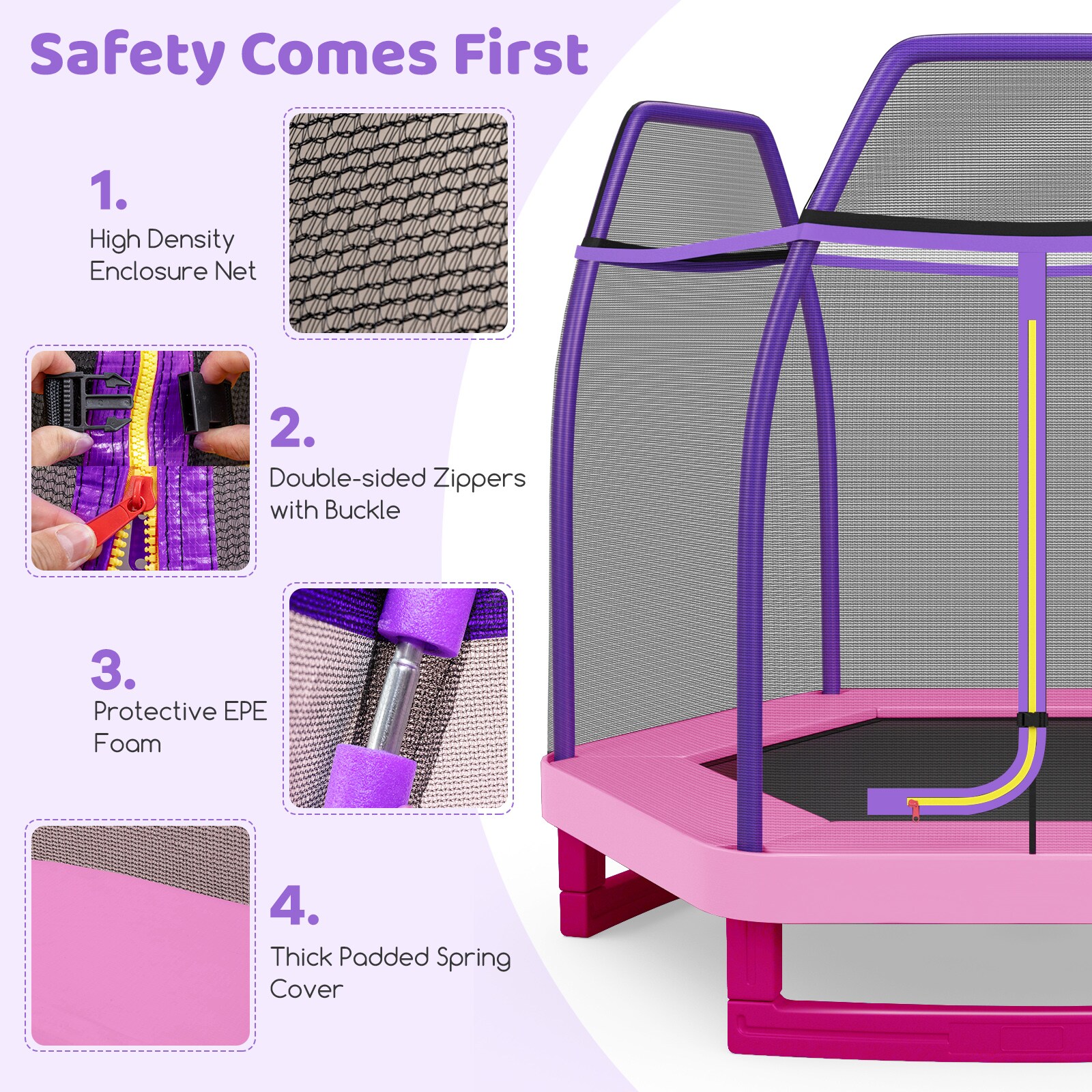 Slickblue D-CO-IP35001WT trampolines - View #4