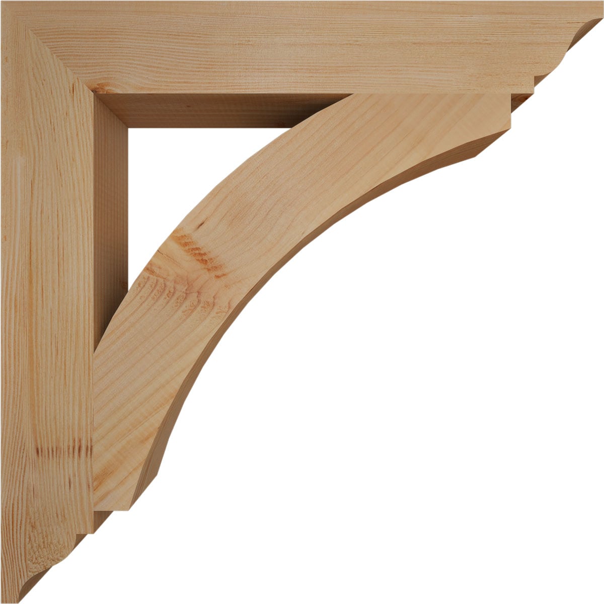 Ekena Millwork BKT04X26X26THR01SDF Exterior-Brackets-Braces - View #3