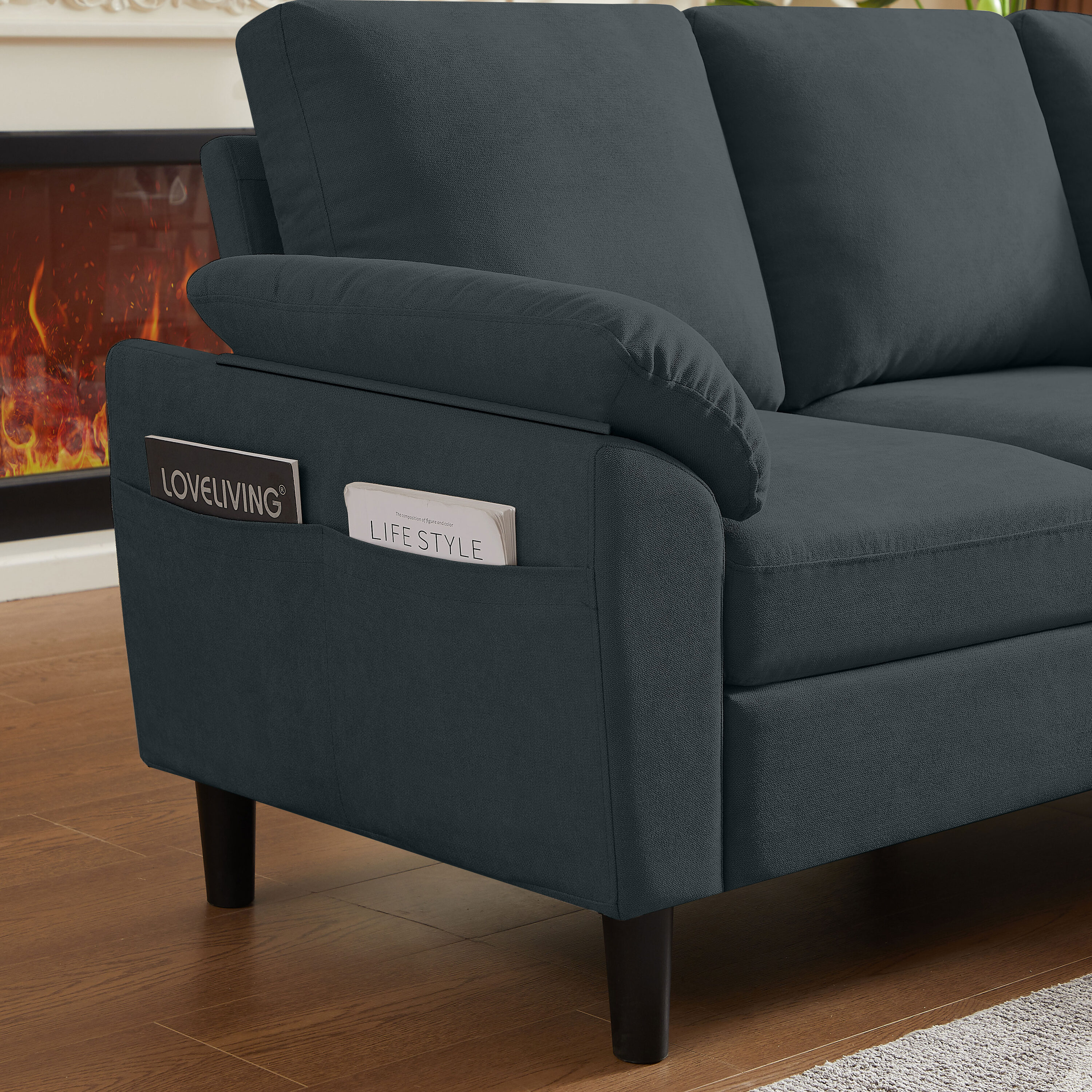 Jarenie YMX33DG Sofas-Loveseats - View #5