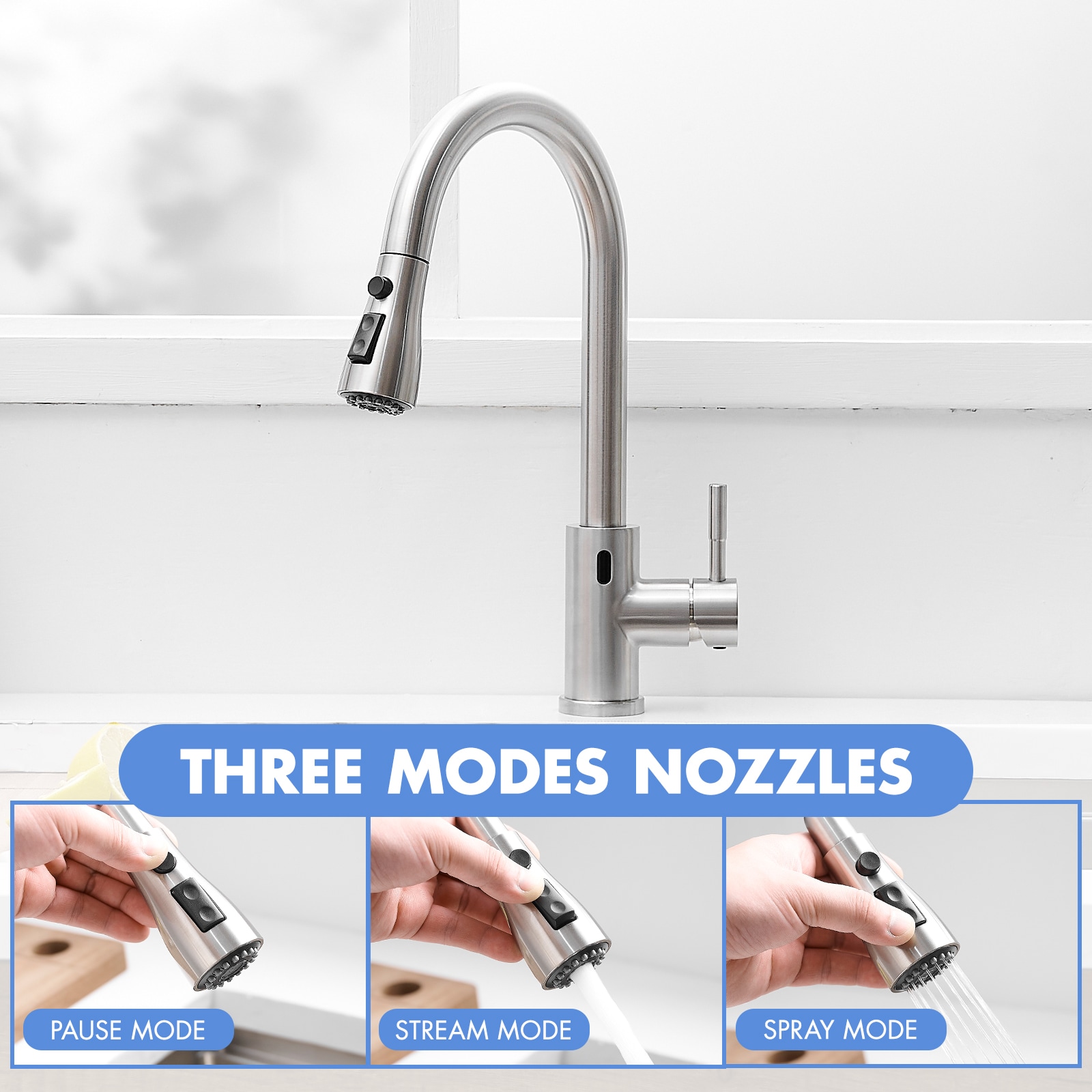 Mondawe OR-30936-CLO Kitchen-Faucets - View #3
