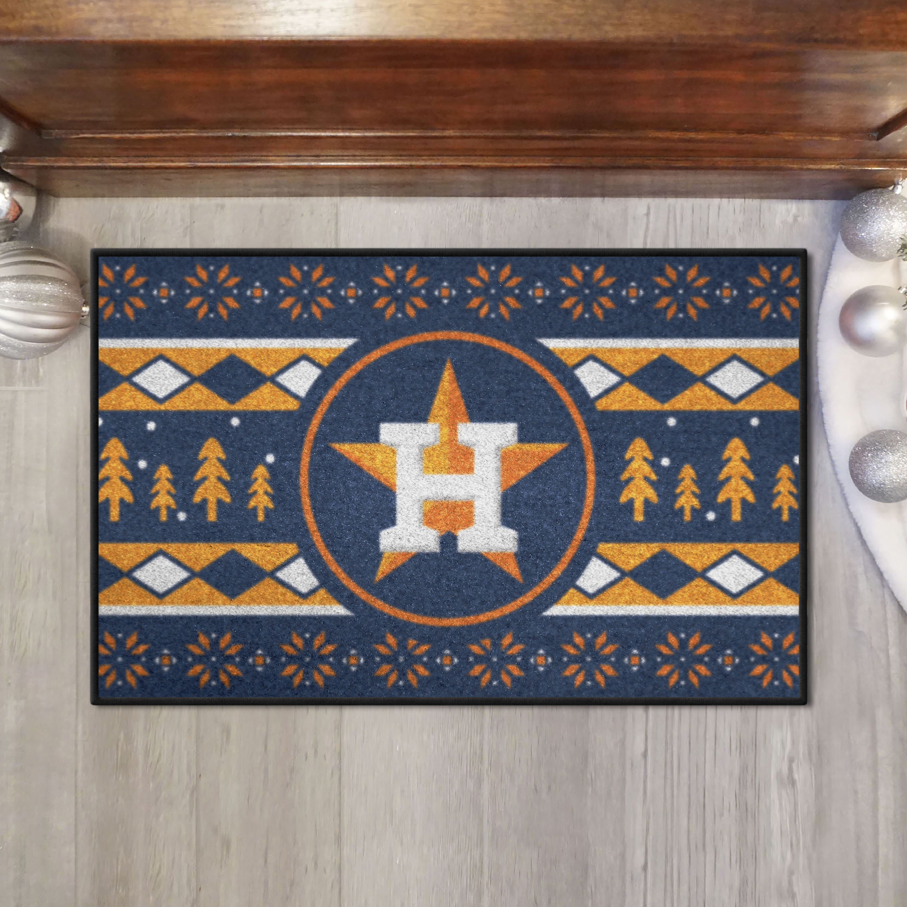 Houston Astros Man Cave Starter Mat Accent Rug - 19in. x 30in