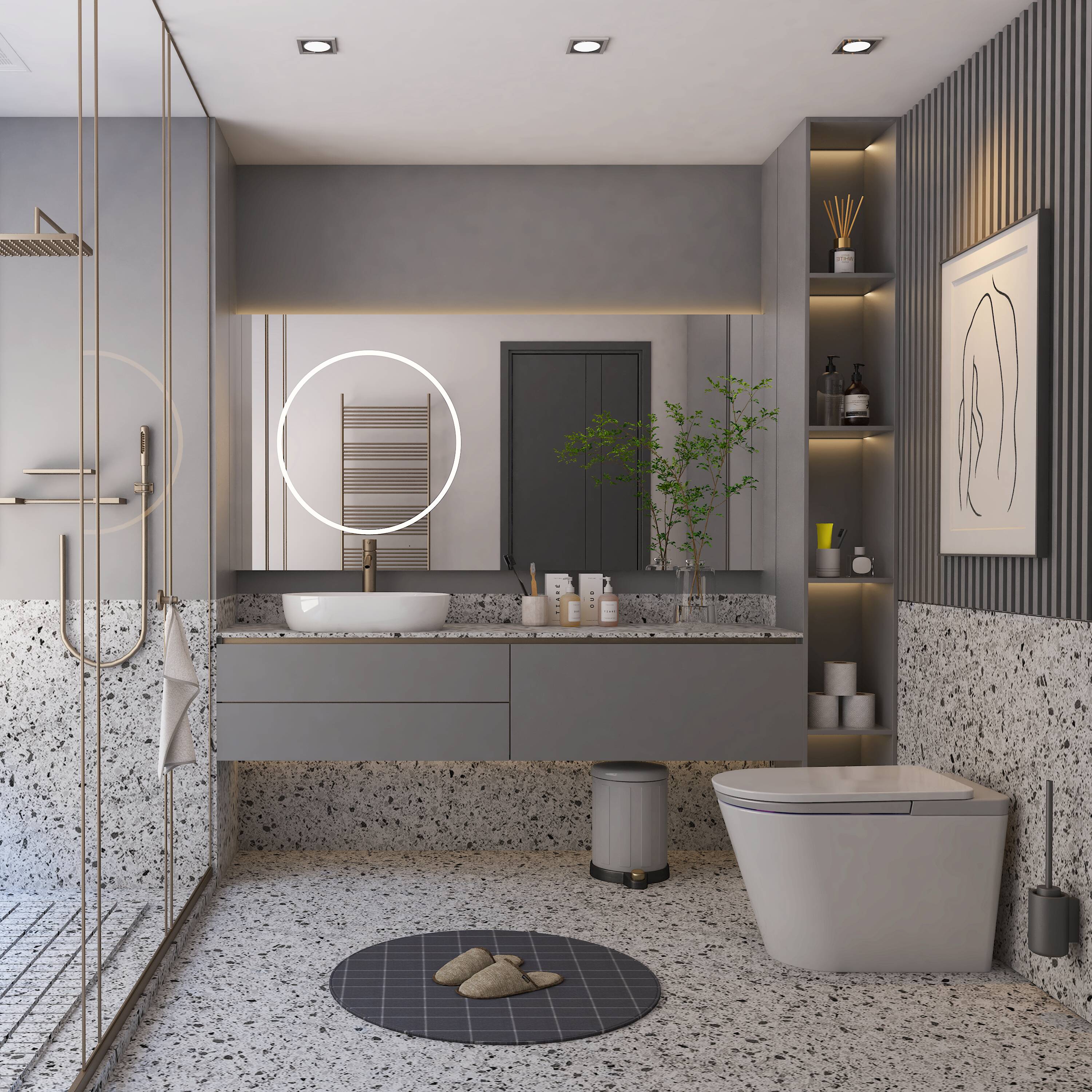 CASAINC CA-CH1GSILVER toilets - View #3