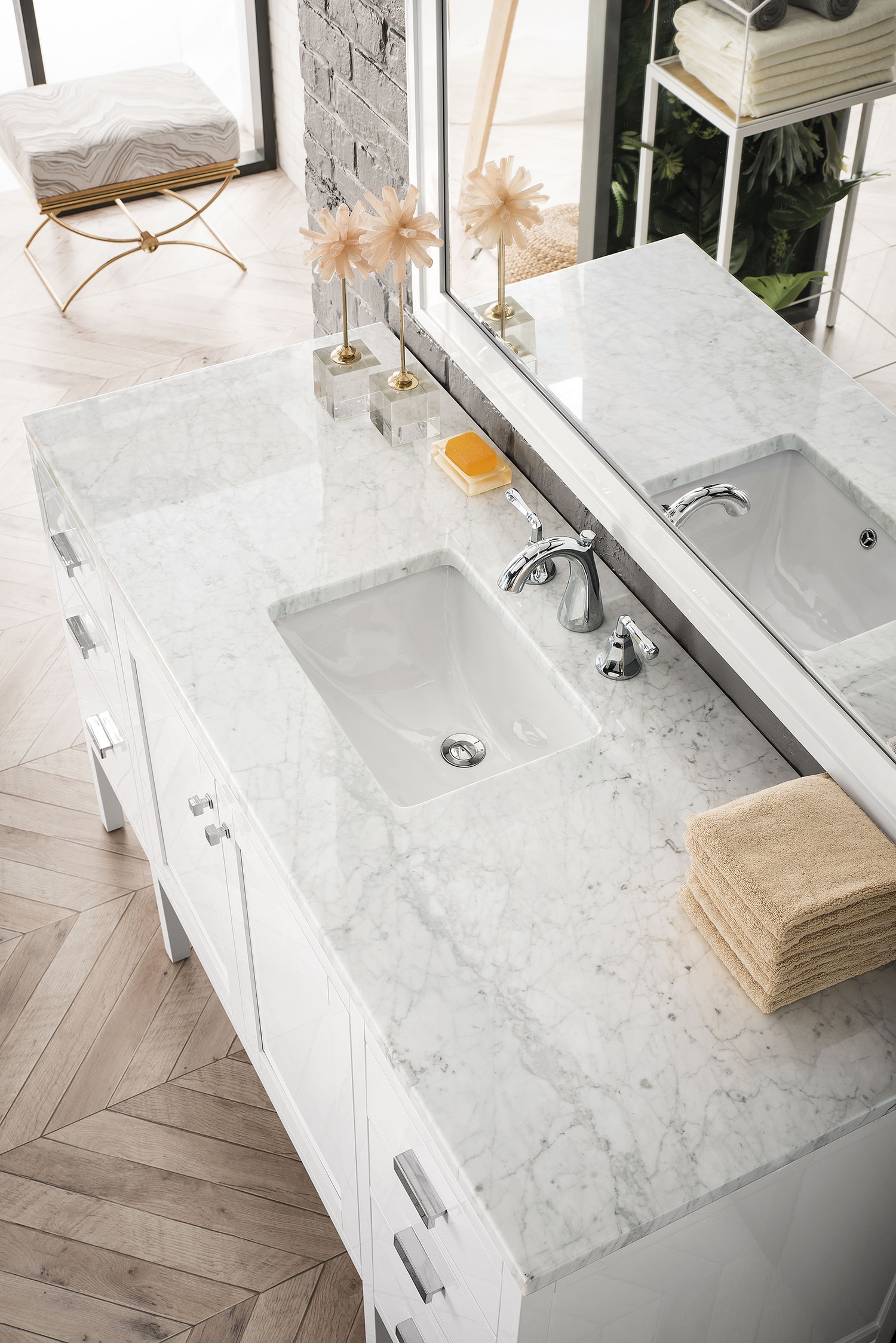 James Martin Vanities E444-V60S-GW-3EJP Bath-Vanity-Combo - View #4