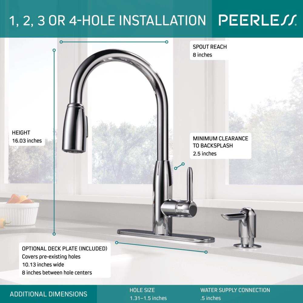 Peerless P188103LF-SD Kitchen-Faucets - View #3