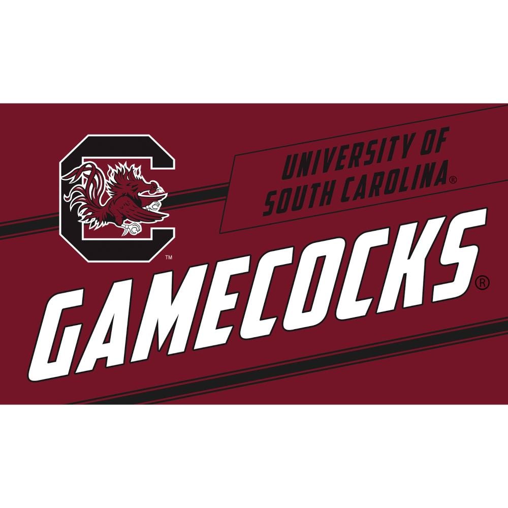 Team Sports America 2RMP954 South Carolina Gamecocks 2-ft x 3-ft Multi Coir Rectangular Outdoor Decorative Sports Door mat