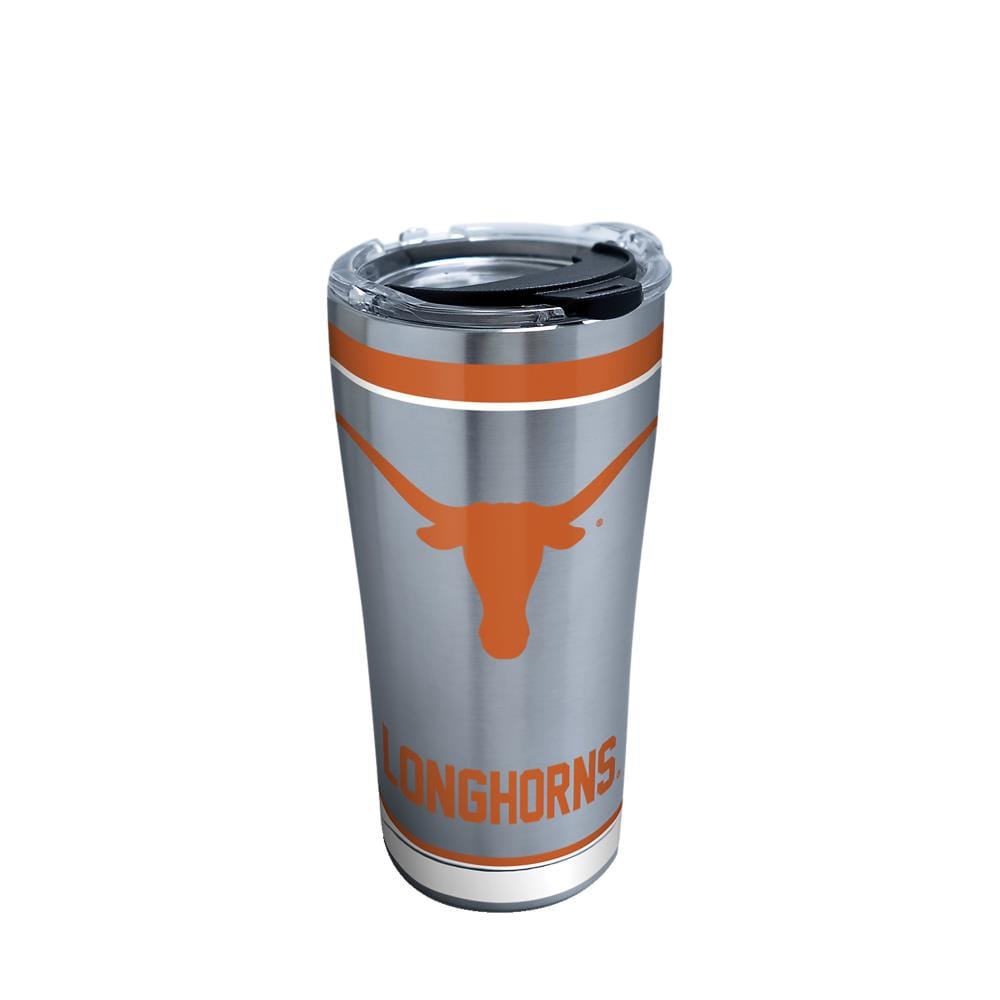 Texas Longhorns Quencher Logo Flip Top Water Bottle