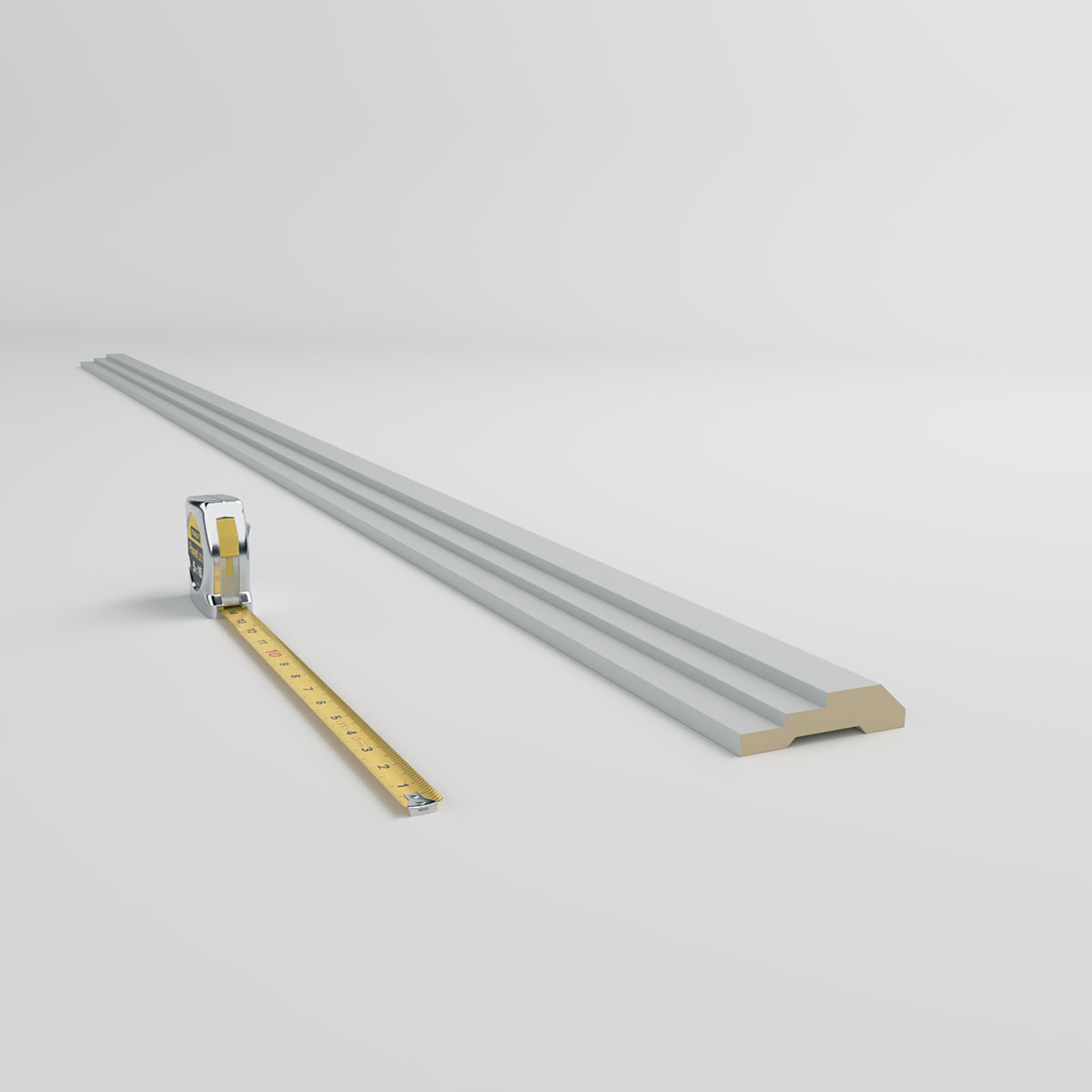 Ekena Millwork CHA04X01BL-CASE-8 Chair-Rail-Moulding - View #6
