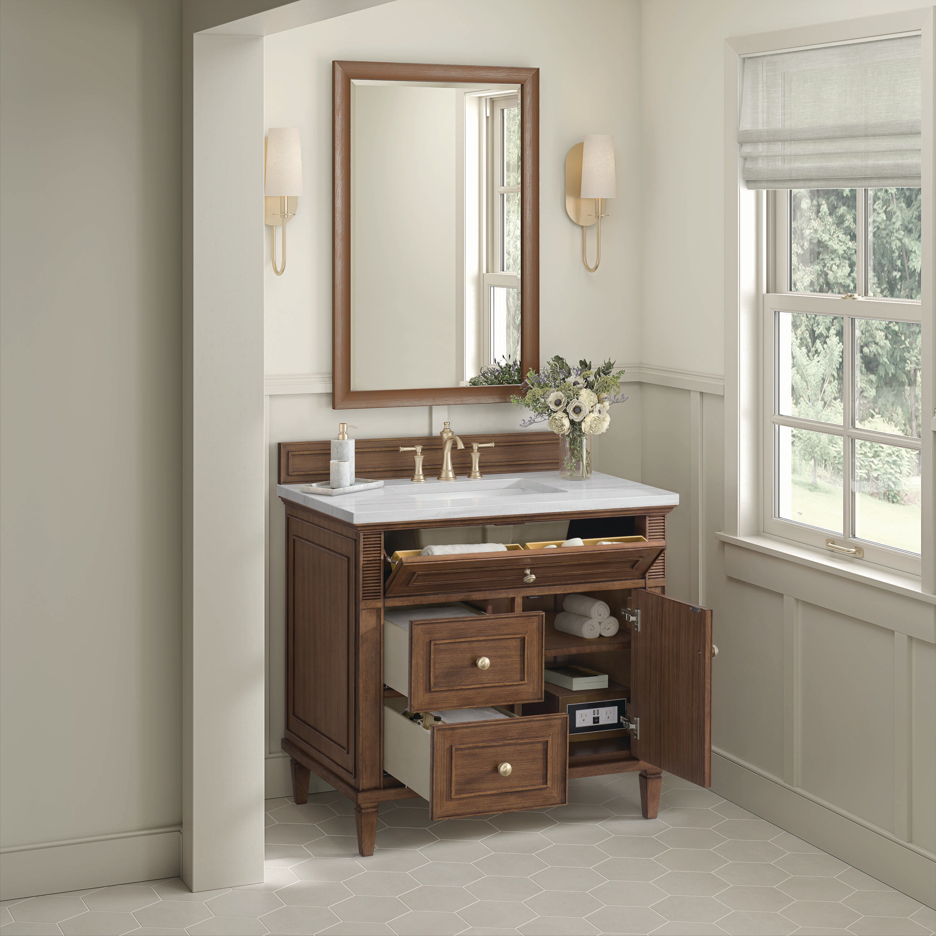 James Martin Vanities 424-V36-WLT-3AF Bath-Vanity-Combo - View #12