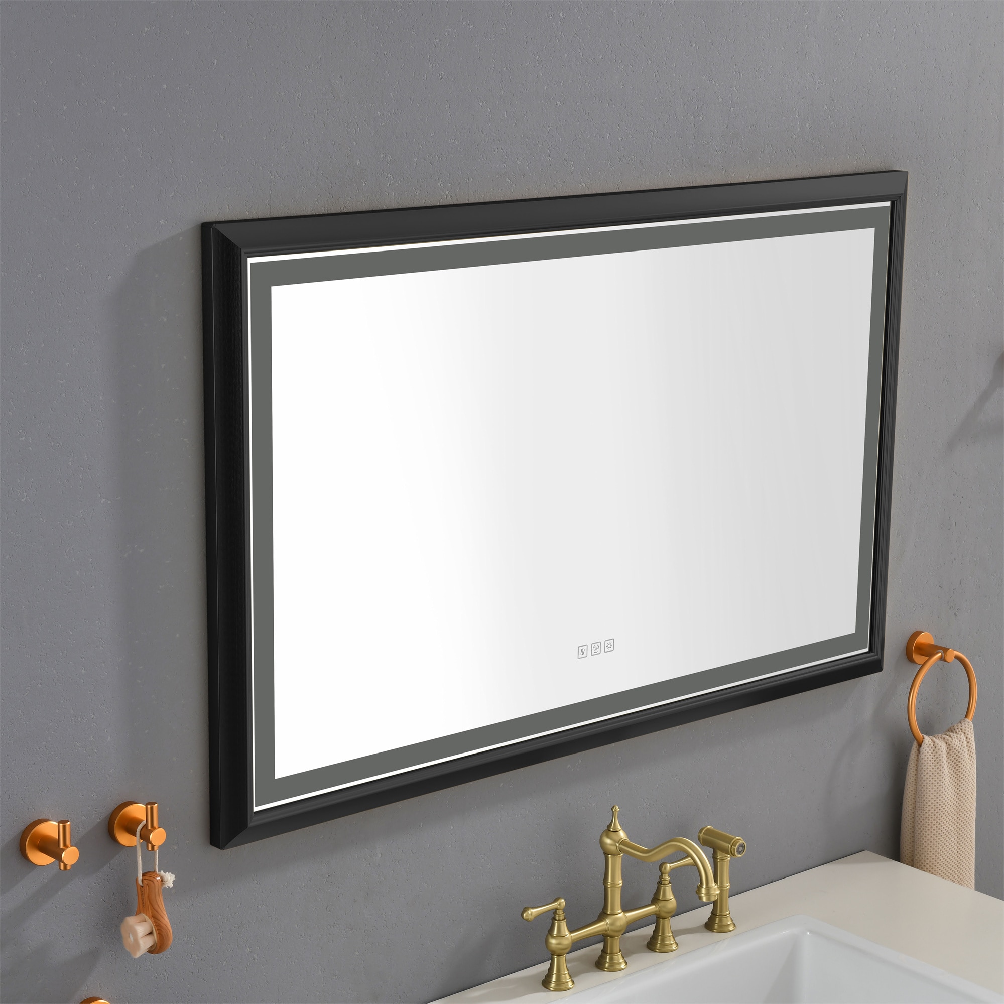 BABOOM BOM-0122120-OR Framed-Bath-Mirrors - View #8