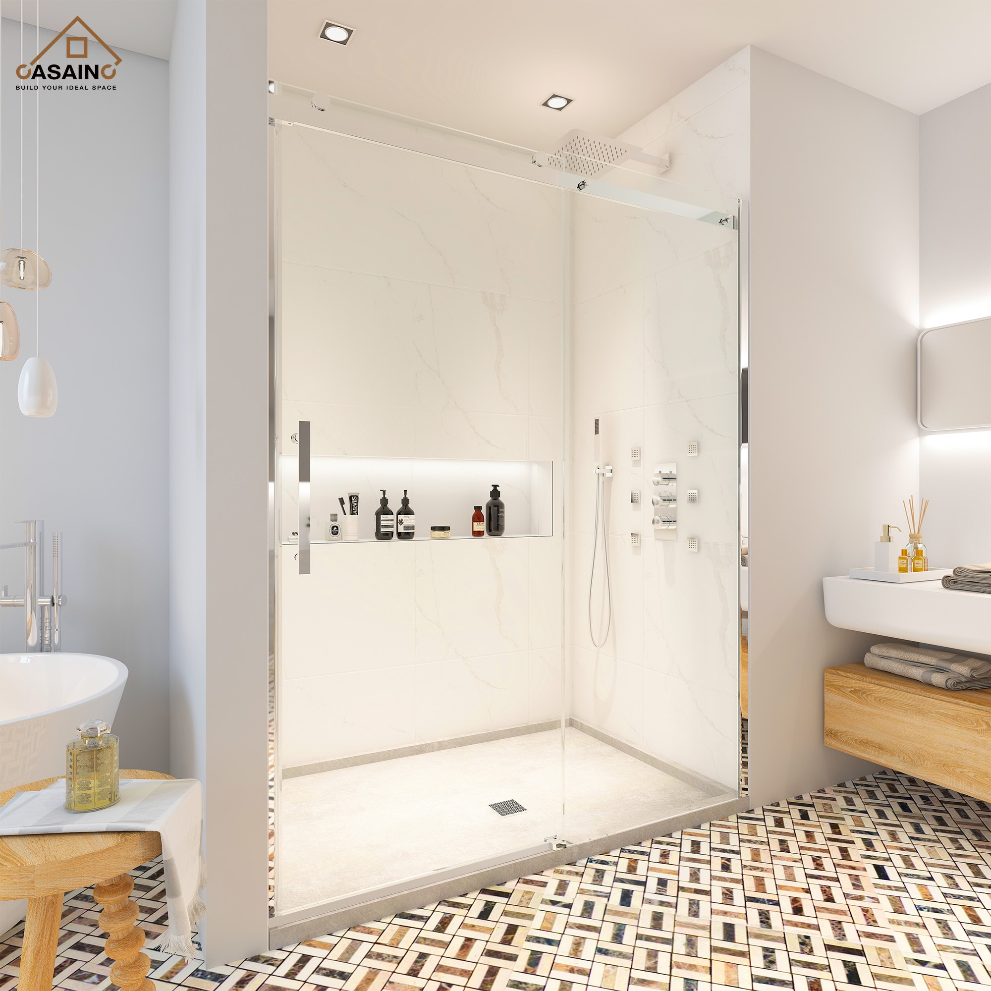 CASAINC SL-TL-C-T113 Shower-Doors - View #3