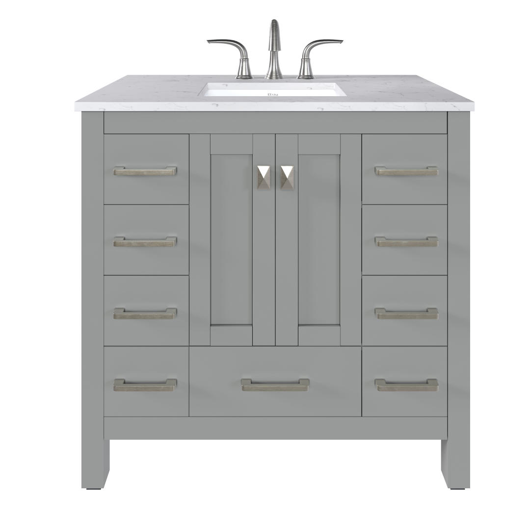 Eviva EVVN411-36GR-Q Bath-Vanity-Combo - View #10
