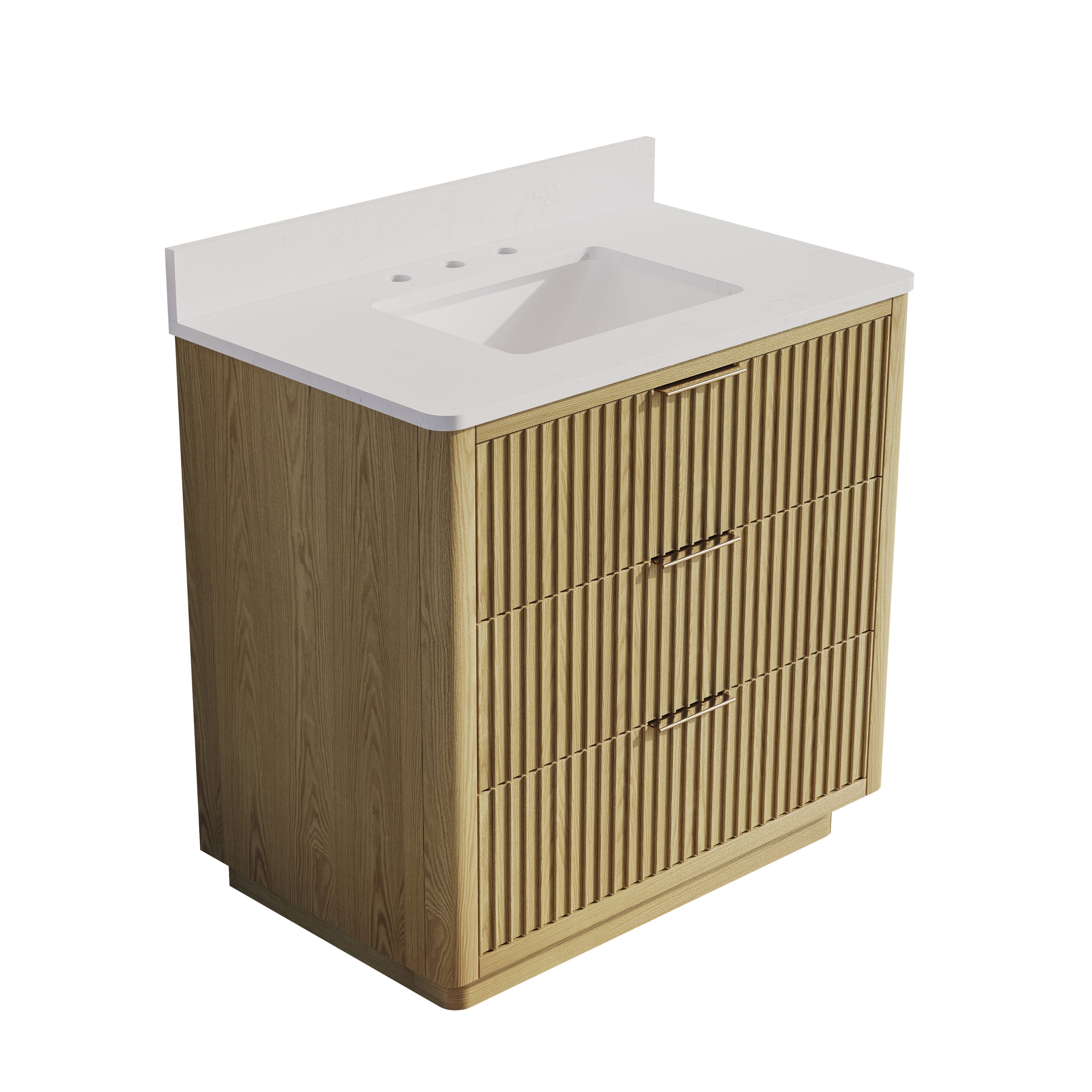 WELLFOR EX-VEBV36BU Bath-Vanity-Combo - View #11