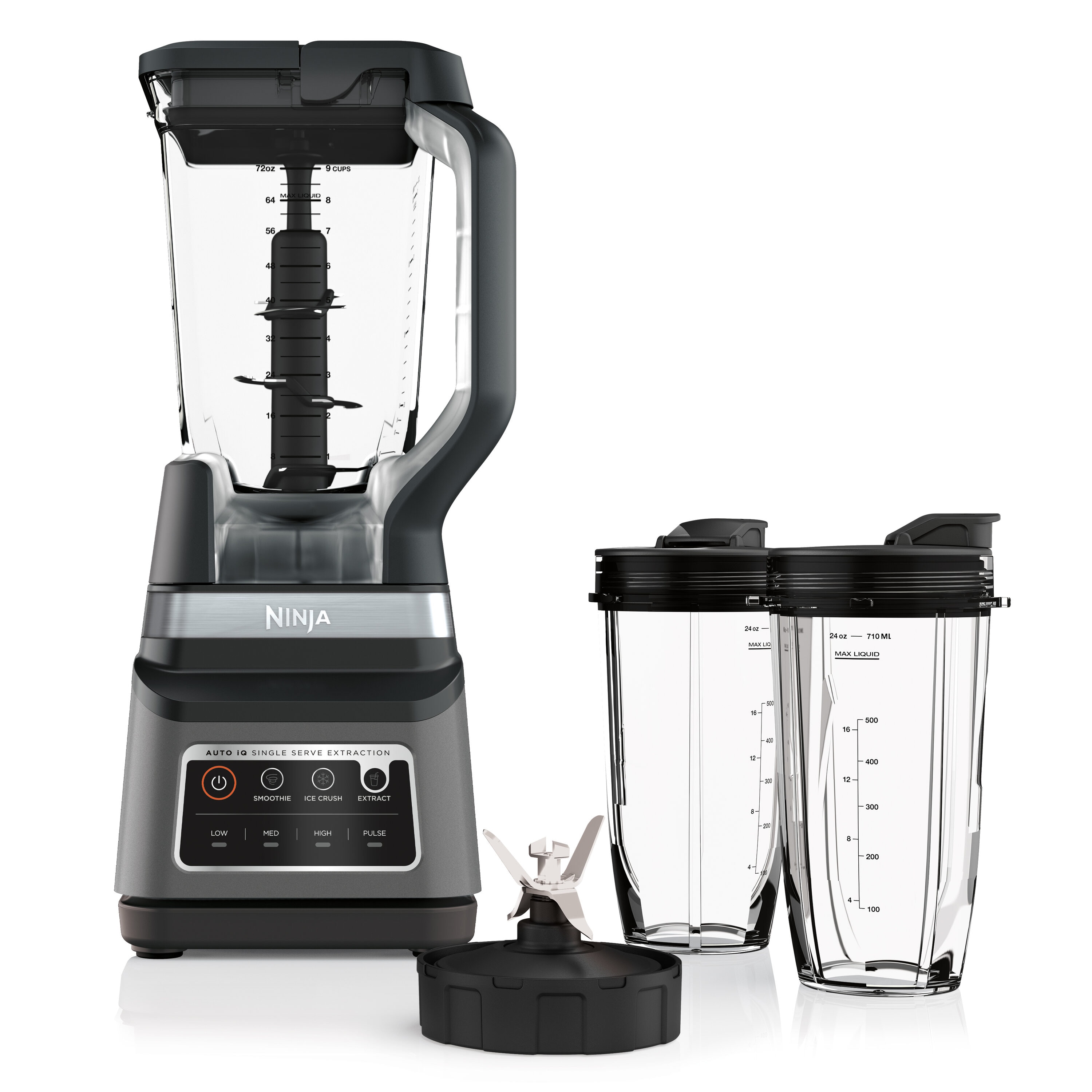 Ninja BN751 Professional Plus Duo 72-oz 4 -Speed Countertop blender ( Black, Stainless Steel )