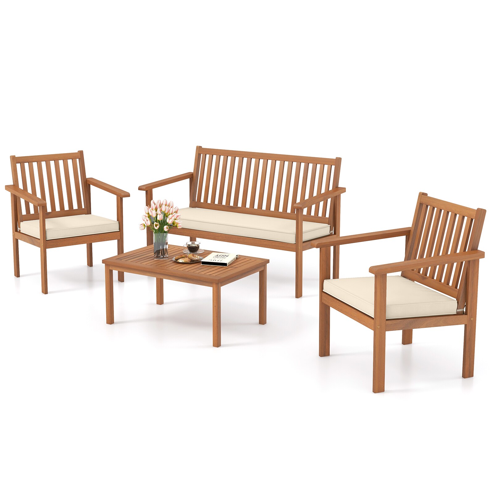 LIVIZA OUG72093WH Patio-Conversation-Sets - View #10