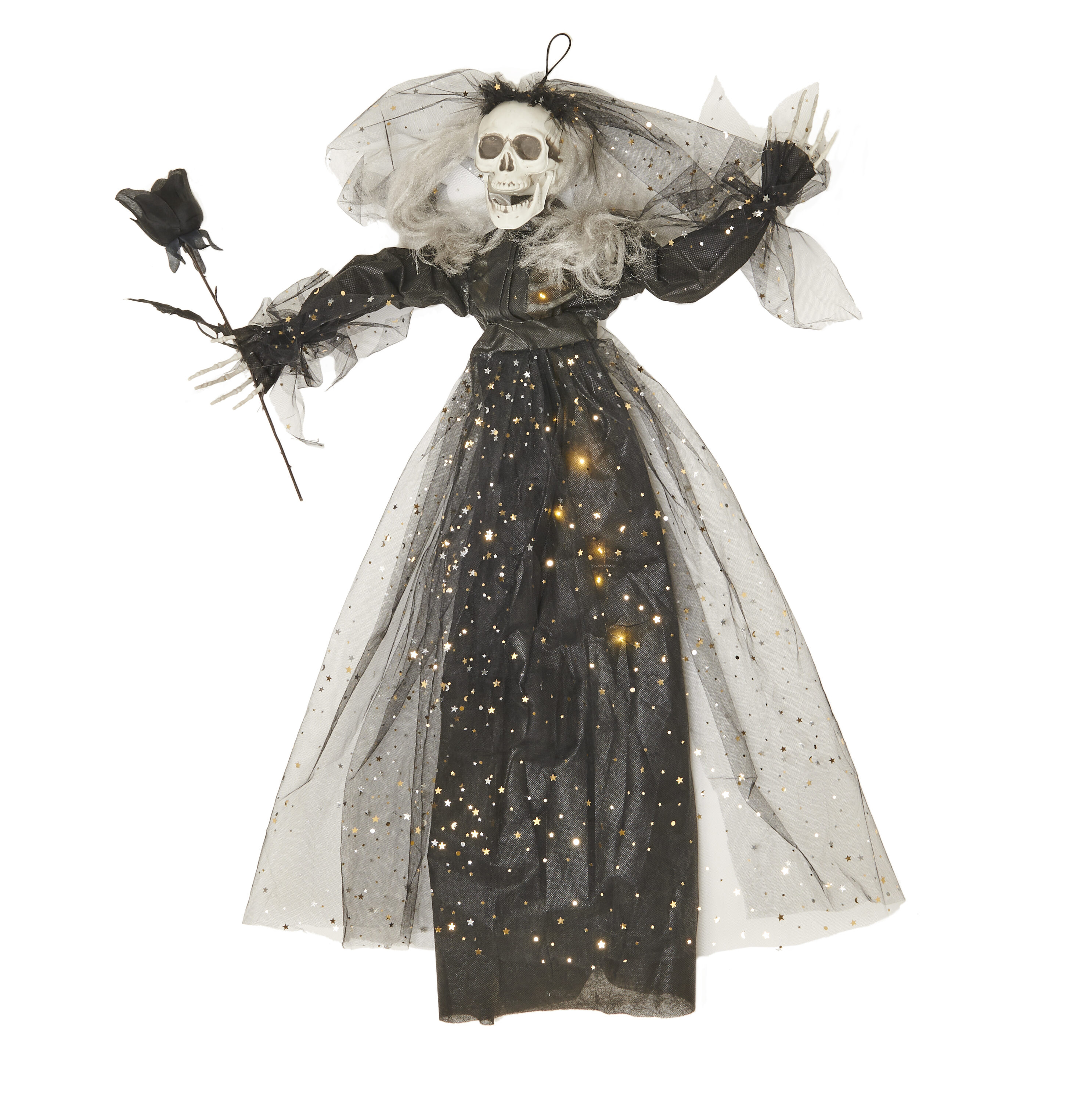 Worth Imports 4373 Hanging Lighted Witch Porch decoration