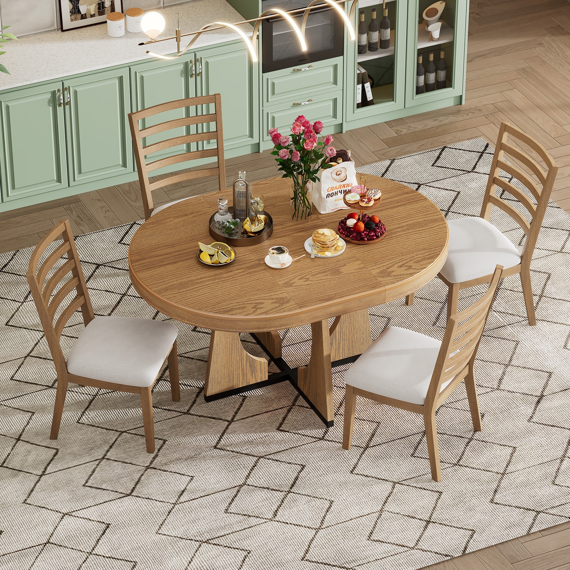 HyperDrop Cart W-ST000131AAD-2026 Dining-Sets - View #3