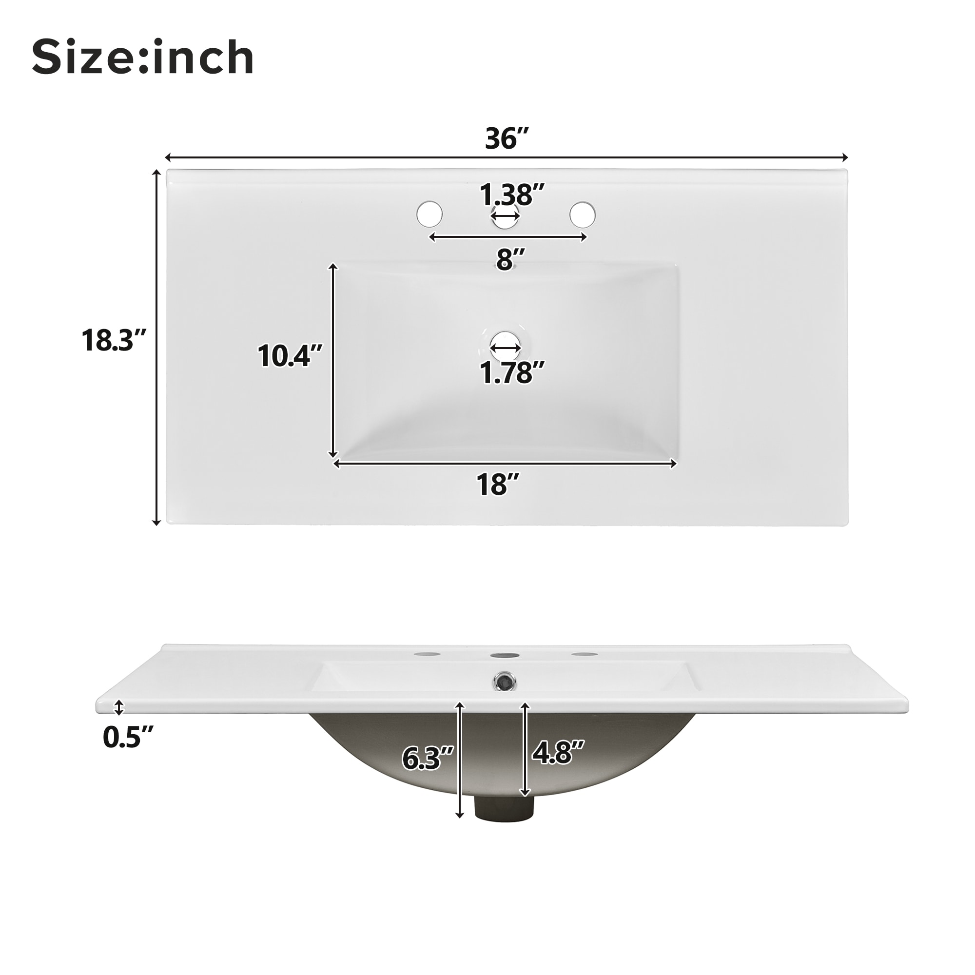 Tatayosi XH-11167K Bath-Vanity-Combo - View #4