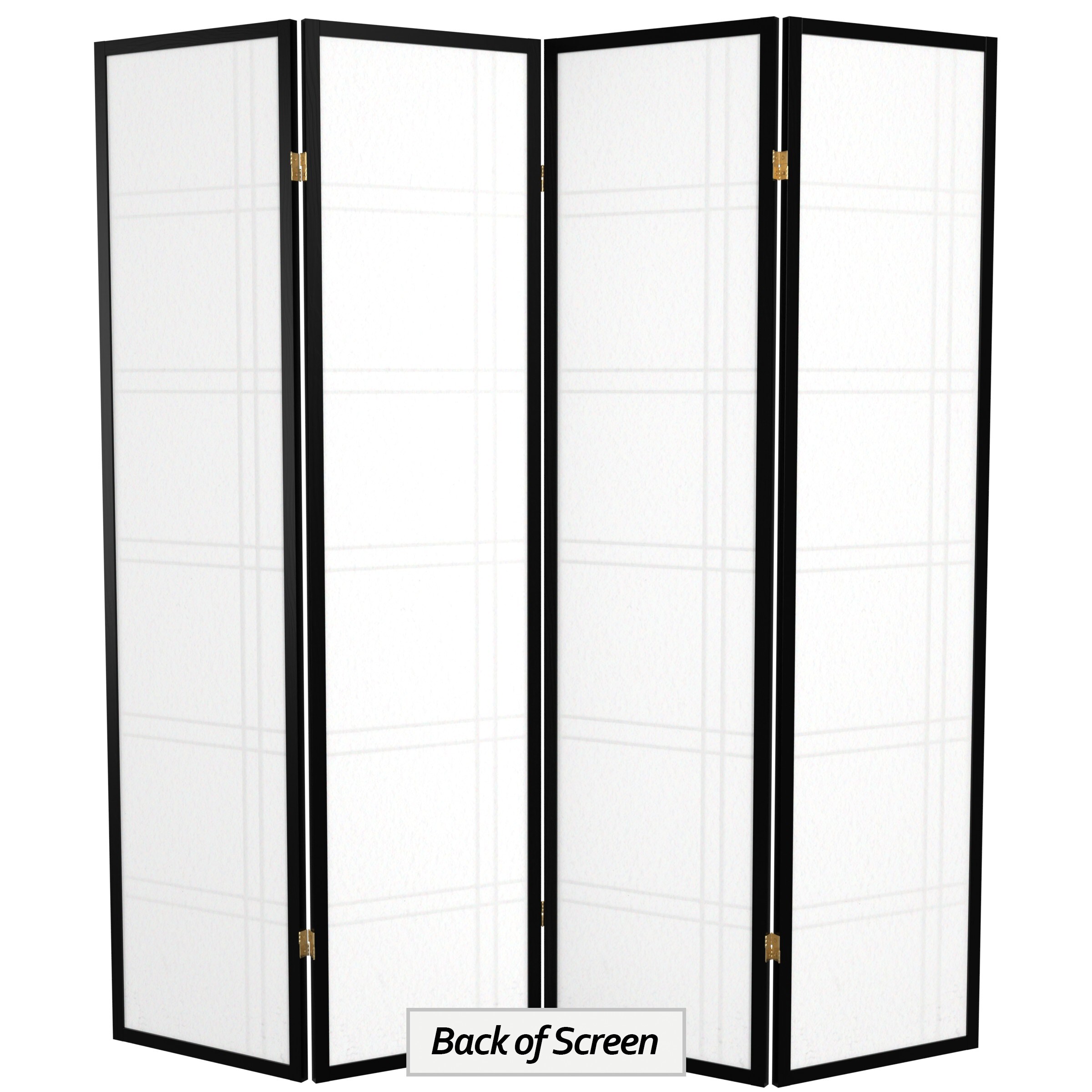 Red Lantern SSCDBLX-4P-BLK Indoor-Privacy-Screens - View #2