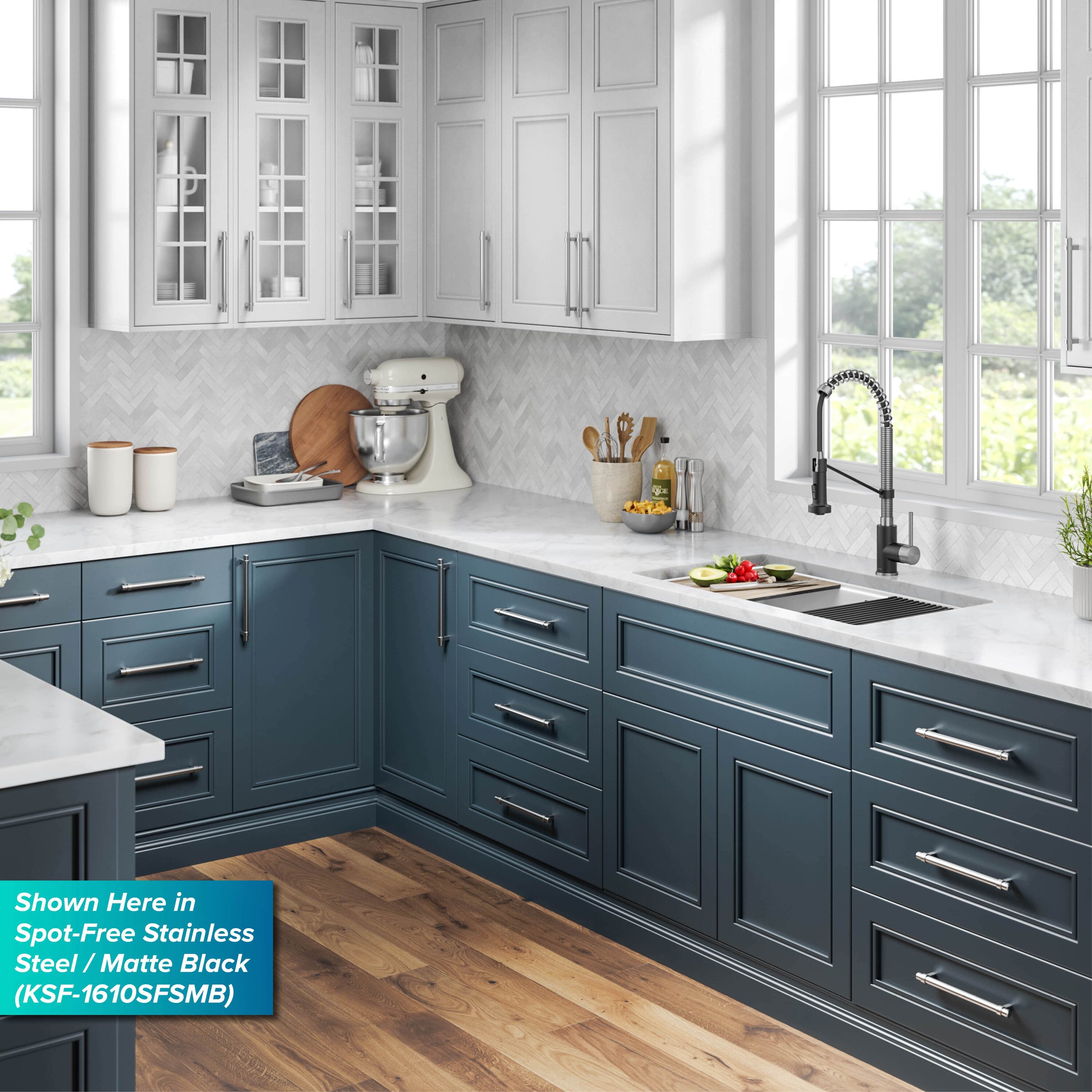 Kraus KSF-1610SFACB Kitchen-Faucets - View #20