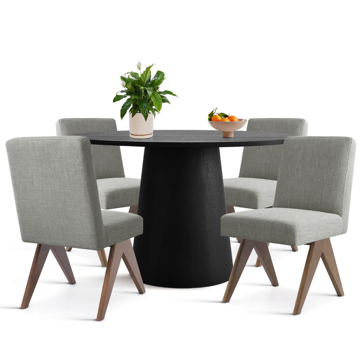 Maison Boucle DWENBK+MORGAN-GRAY4 Dining-Sets - View #2