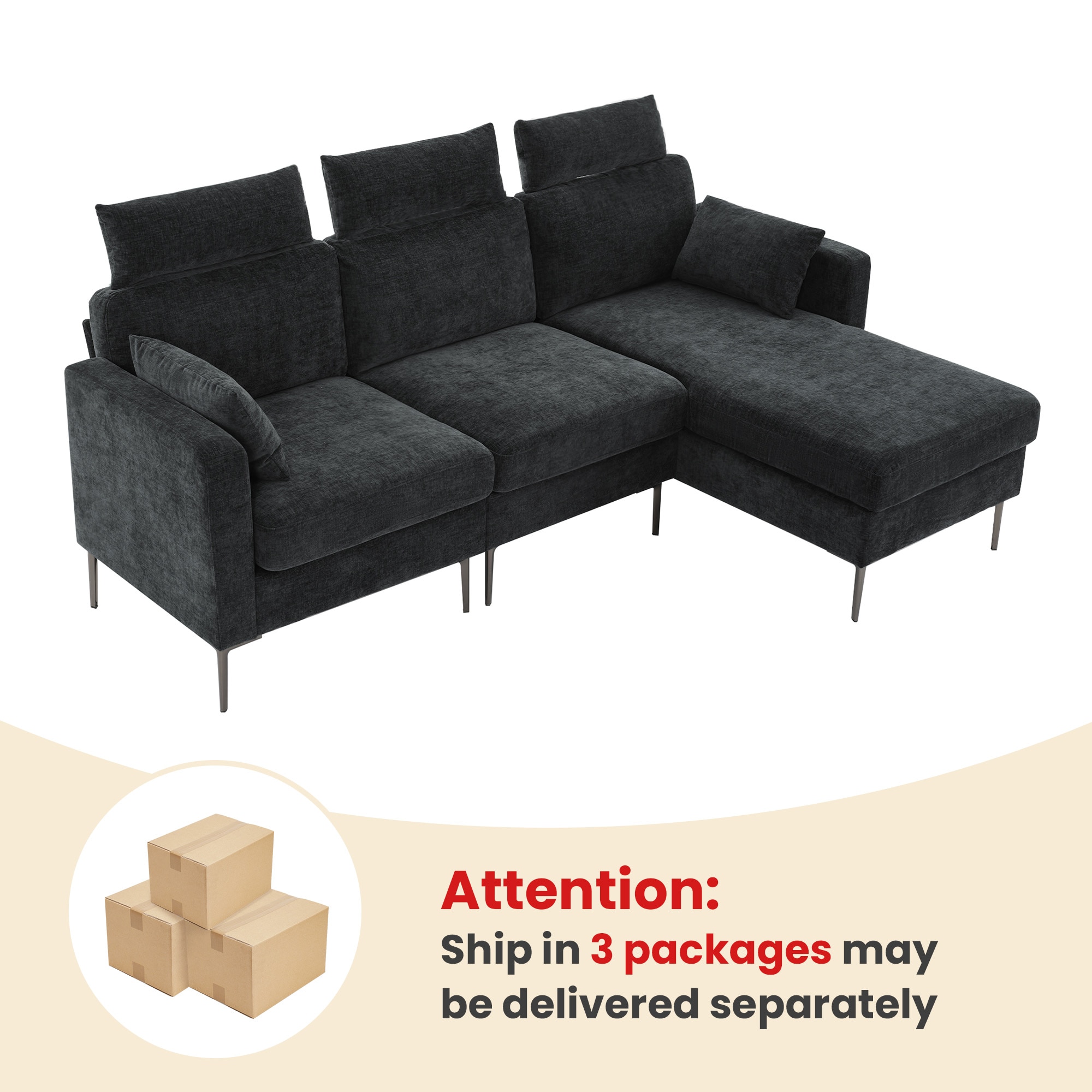 VOUA SAF-XNE3R1G-DG Sofas-Loveseats - View #9