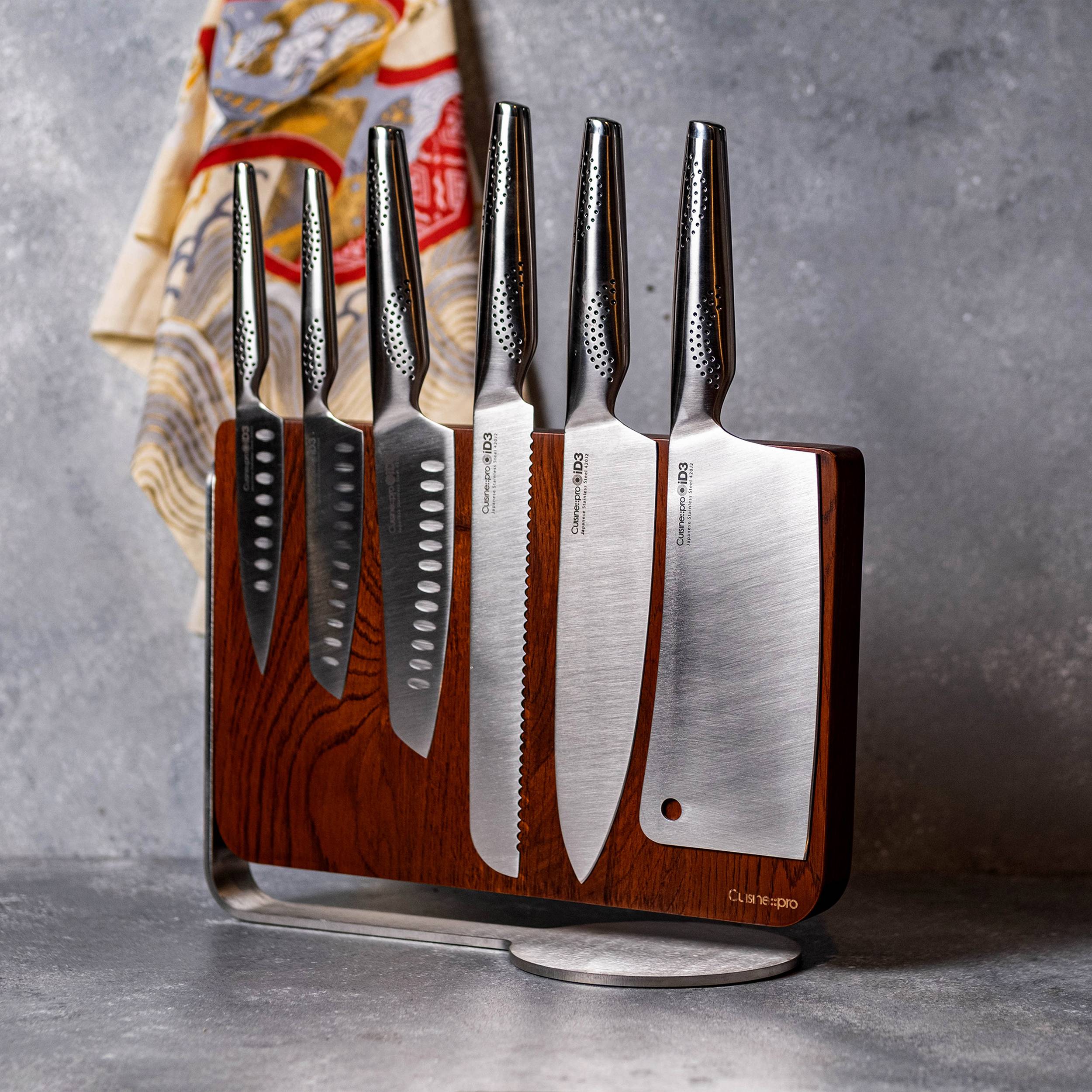 Cuisine::pro iD3 Nakano 7-Piece Knife Block in the Cutlery