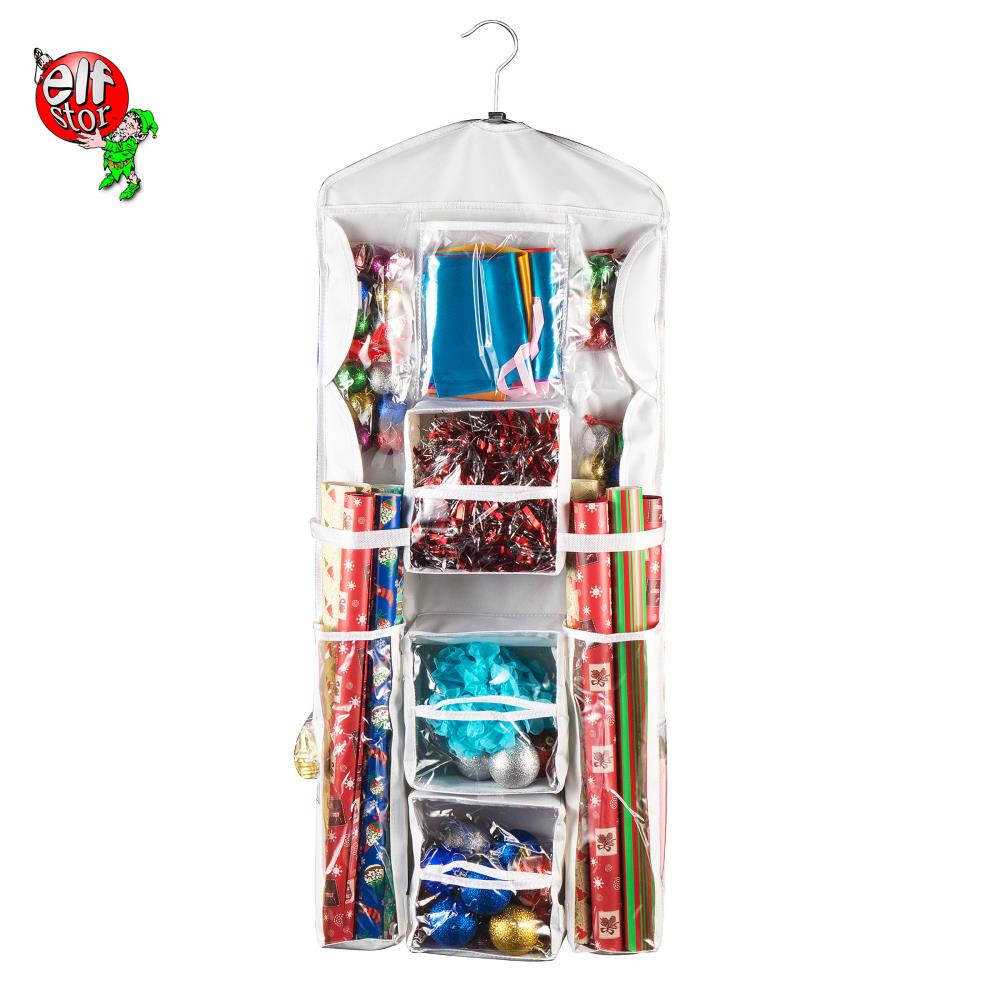 Hastings Home 16-in x 39-in 1-Roll Clear Wrapping Paper Storage Container  in the Wrapping Paper Storage department at