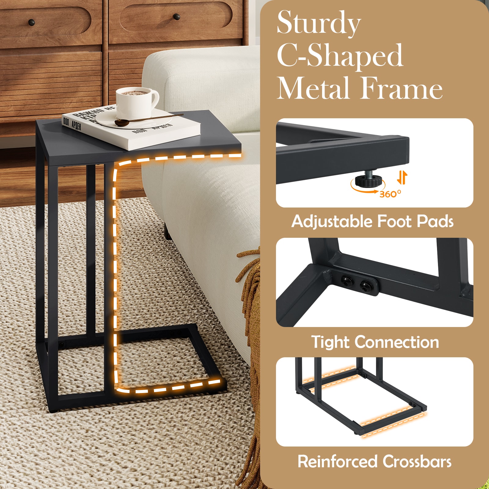 SUGIFT LW018SUGHY567 End-Tables - View #6