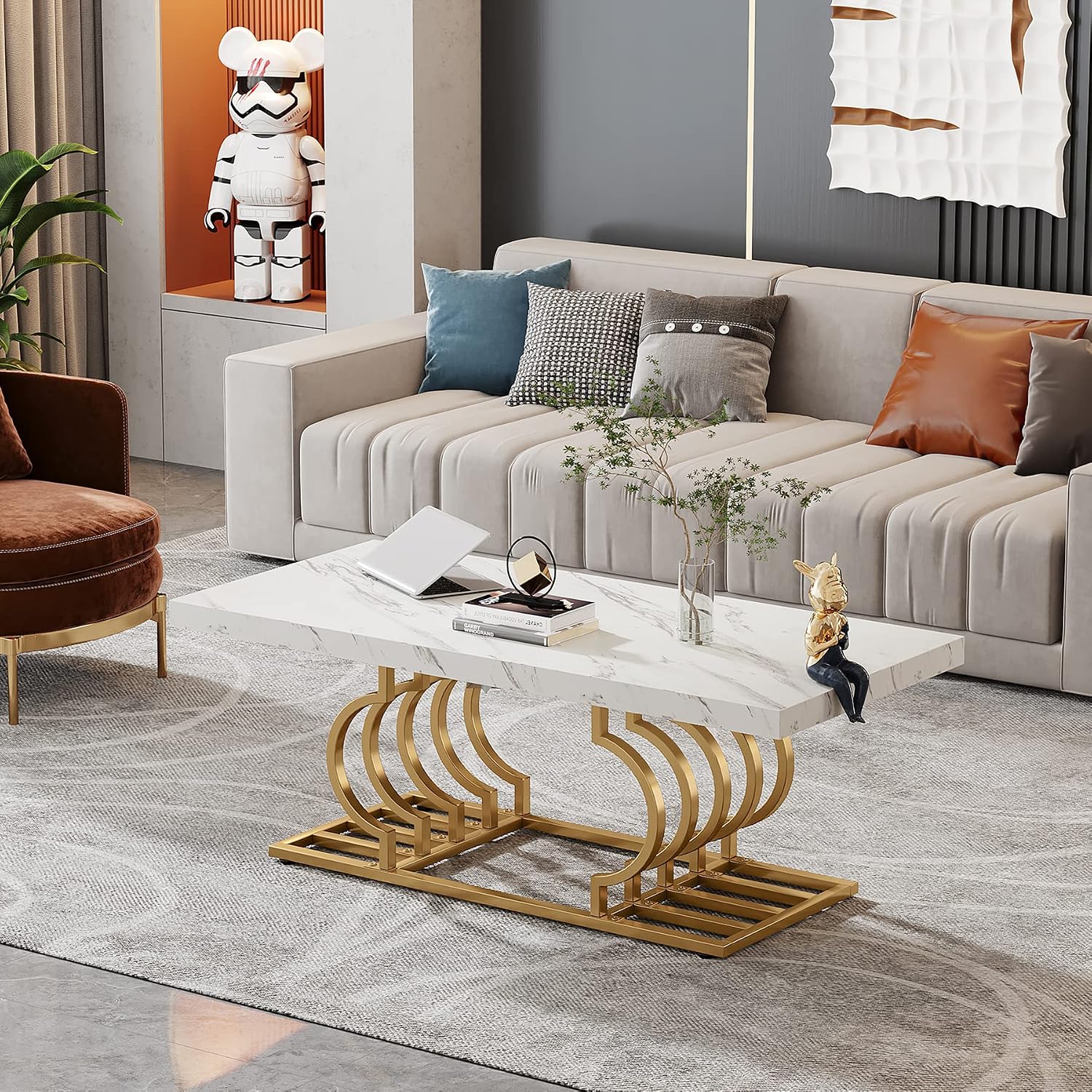 Tribesigns LWOYJL-1841YY Coffee-Tables - View #2