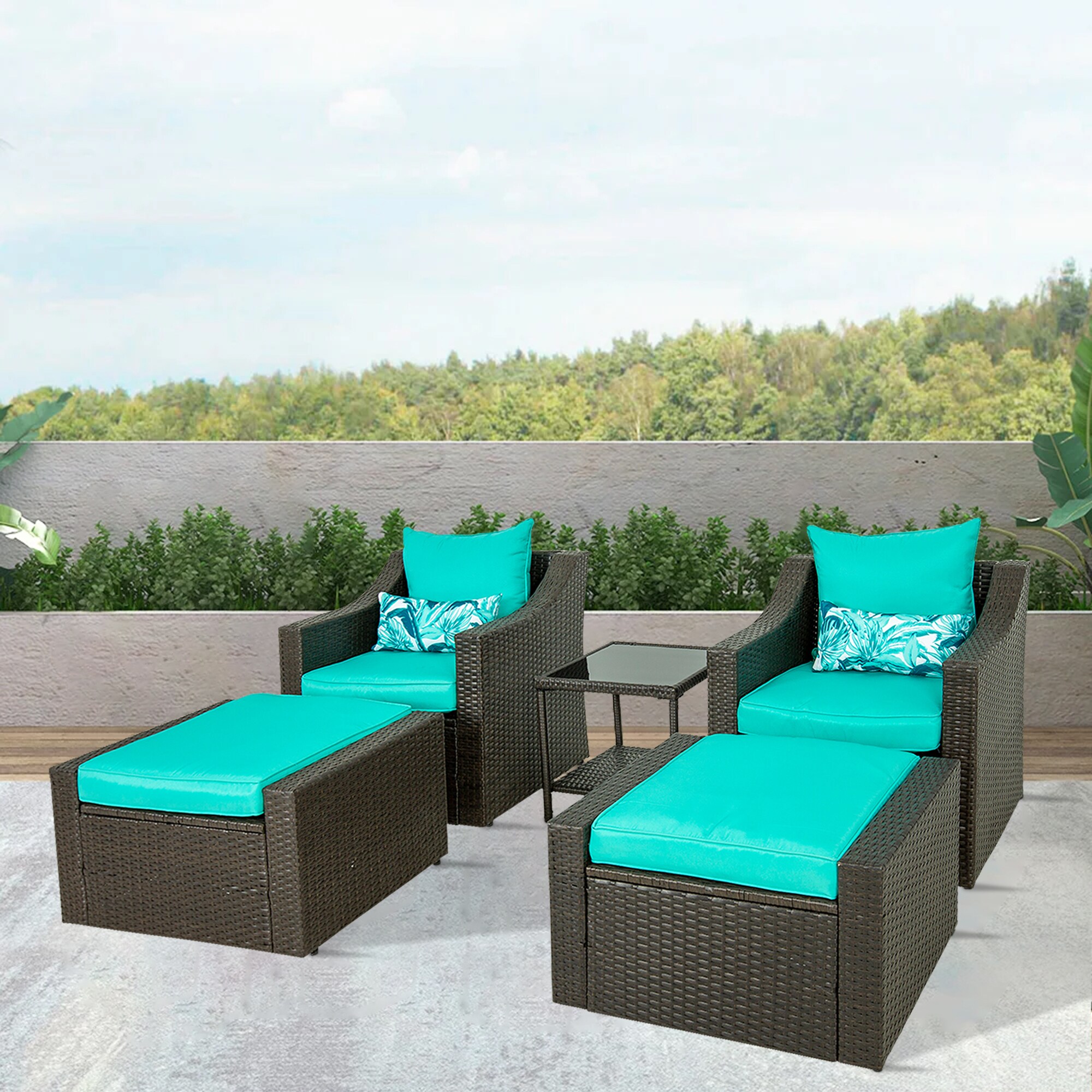 Flynama LY-V-FX05BL-1-2 Patio-Conversation-Sets - View #6