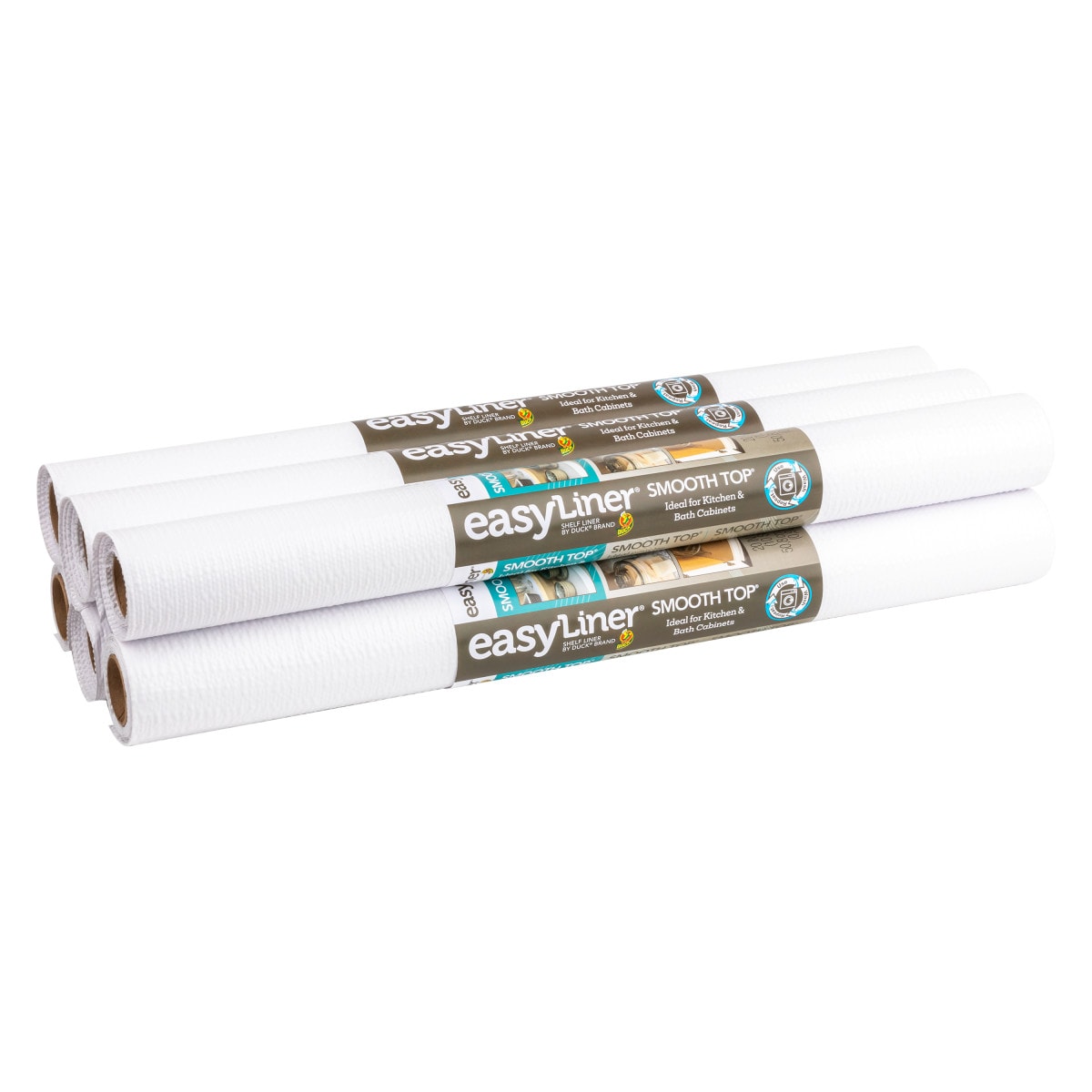 Duck 20-Inches x 6-ft White Shelf liner #286284