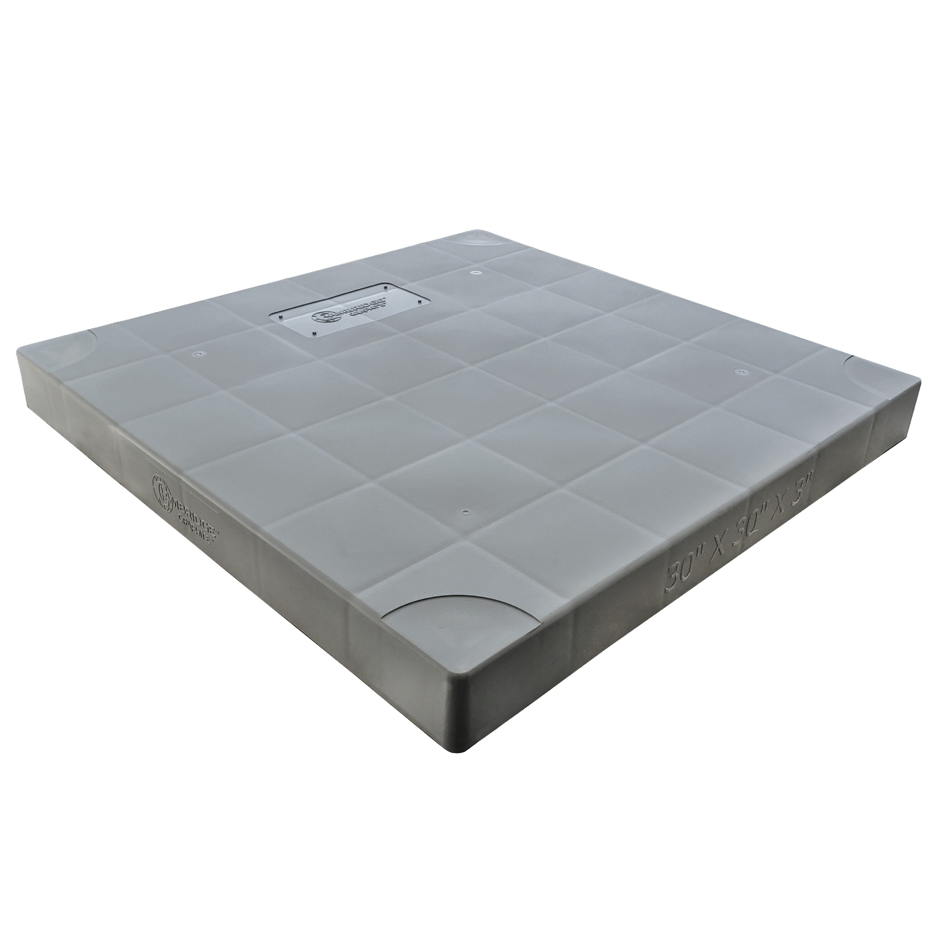 Cambridge Resources 203091 30-Inches W x 3-Inches H Central Air conditioner condenser pad