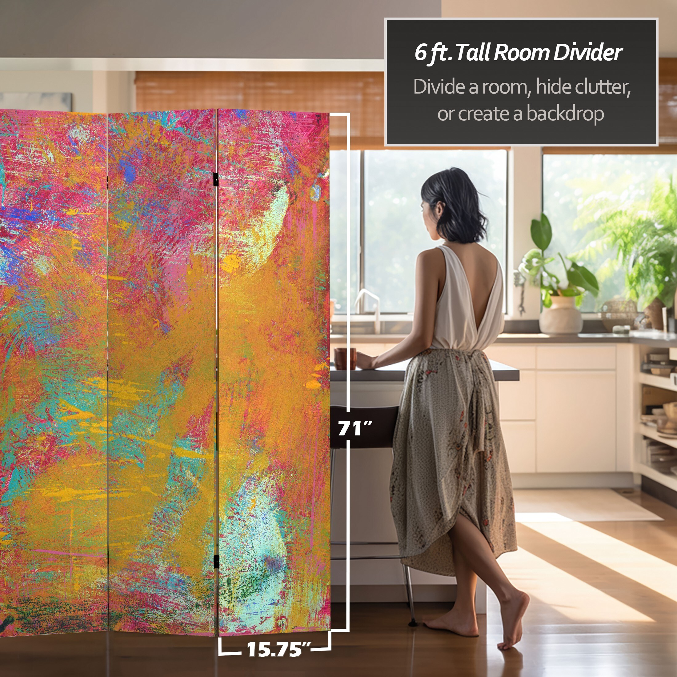 Red Lantern CAN-GITA46 Indoor-Privacy-Screens - View #4