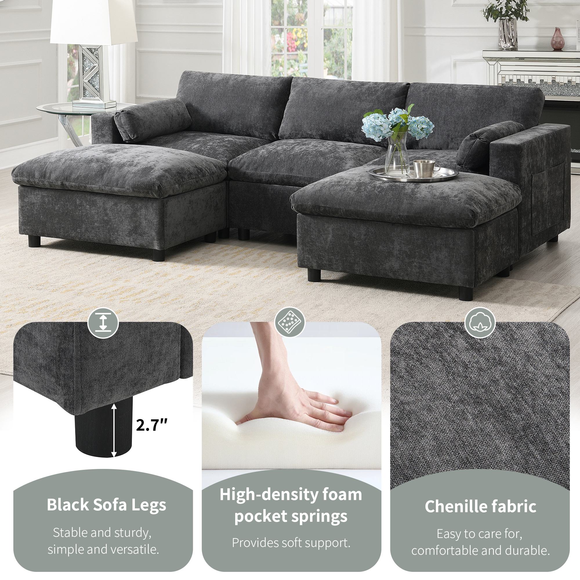 GZMR GZ-W3276Q406 Sofas-Loveseats - View #5